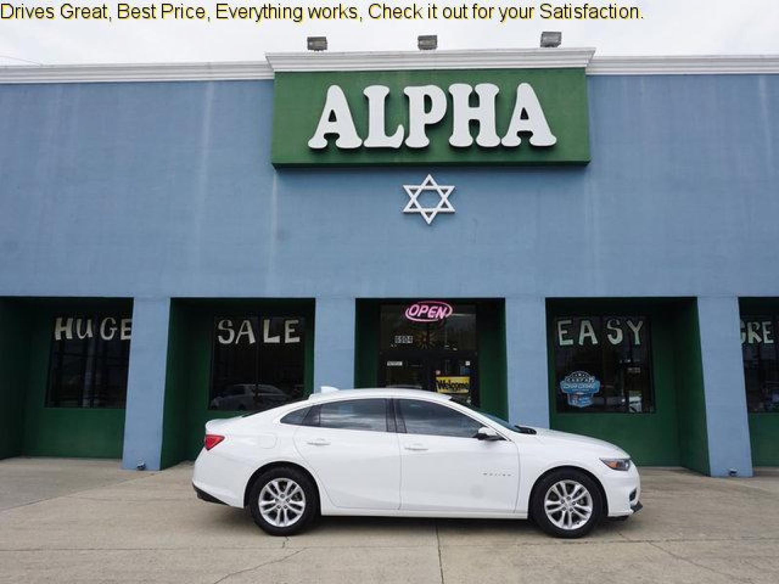 2018 White Chevrolet Malibu (1G1ZD5ST8JF) with an 1.5L I4 Turbo engine, Automatic transmission, located at 6904 Johnston St., Lafayette, LA, 70503, (337) 988-1960, 30.143589, -92.100601 - Prices are subject to change as improvements done by the service dept. Prices are for Cash sales only, Plus TTL. This Vehicle is Serviced well and Warranties Available too. Easy Financing. Drives Great and everything works. Price subject to change as improvements done by the service dept. Easy CR - Photo #0