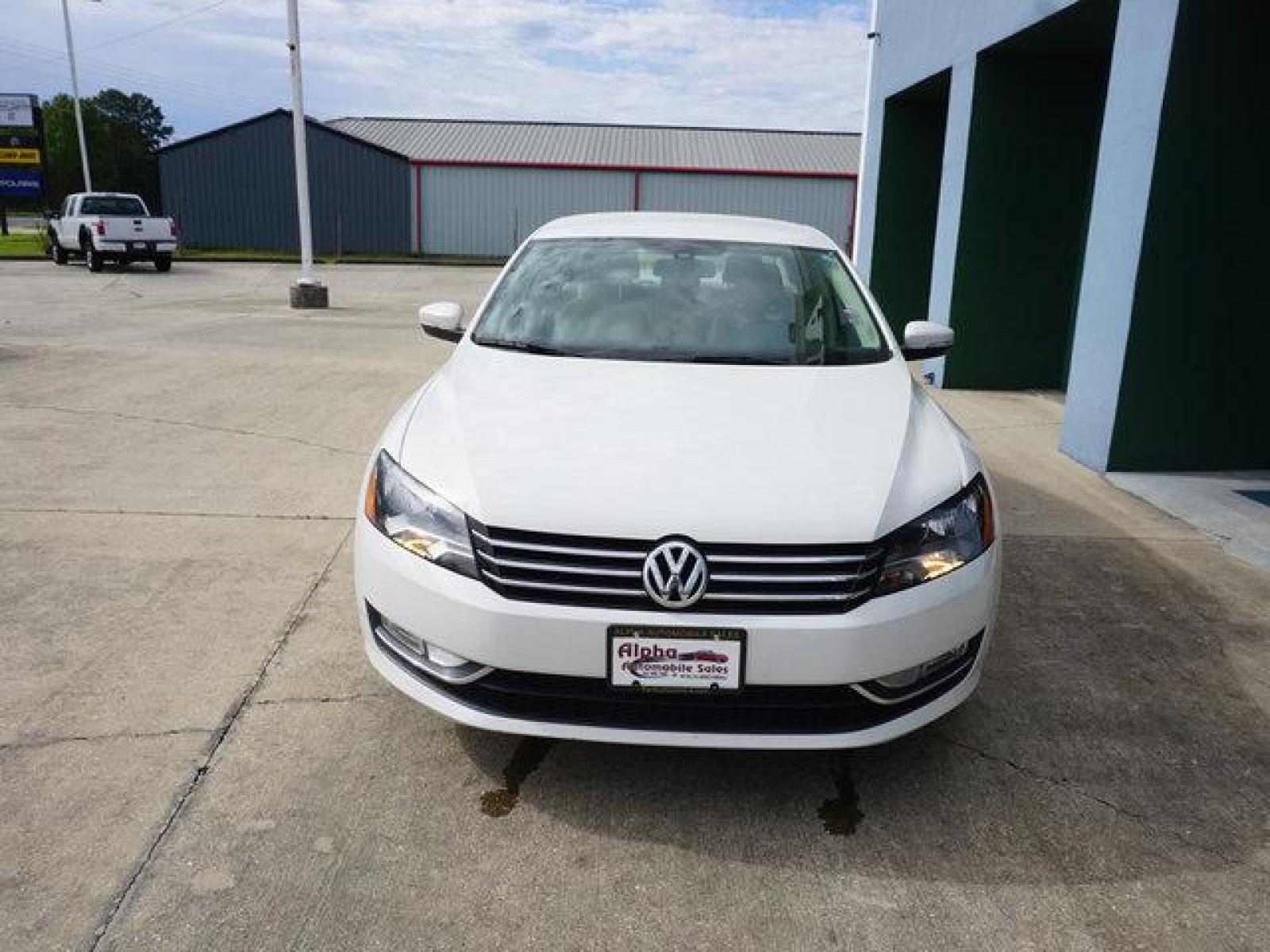 2015 White Volkswagen Passat (1VWAT7A32FC) with an 1.8L 4Cyl Turbo engine, Automatic transmission, located at 6904 Johnston St., Lafayette, LA, 70503, (337) 988-1960, 30.143589, -92.100601 - Prices are subject to change as improvements done by the service dept. Prices are for Cash sales only, Plus TTL. This Vehicle is Serviced well and Warranties Available too. Easy Financing. Drives Great and everything works. Price subject to change as improvements done by the service dept. Easy CR - Photo #2