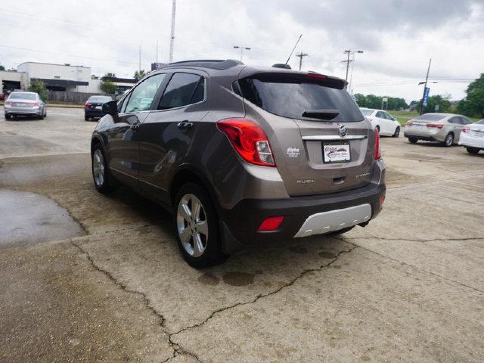 2015 Brown Buick Encore (KL4CJCSB4FB) with an 1.4L I4 Turbo engine, Automatic transmission, located at 6904 Johnston St., Lafayette, LA, 70503, (337) 988-1960, 30.143589, -92.100601 - Prices are subject to change as improvements done by the service dept. Prices are for Cash sales only, Plus TTL. This Vehicle is Serviced well and Warranties Available too. Easy Financing. Drives Great and everything works. Price subject to change as improvements done by the service dept. Easy CR - Photo #8