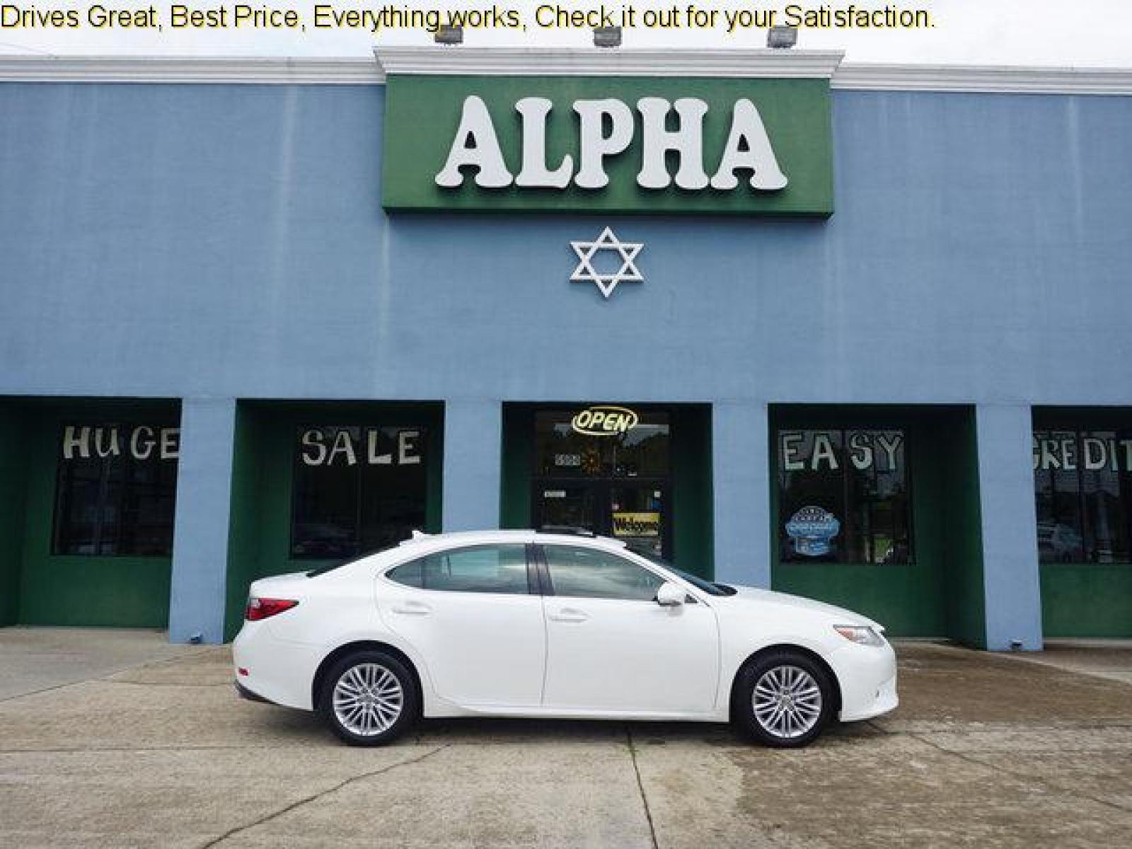 2013 White Lexus ES350 (JTHBK1GG9D2) with an 3.5L V6 engine, Automatic transmission, located at 6904 Johnston St., Lafayette, LA, 70503, (337) 988-1960, 30.143589, -92.100601 - Prices are subject to change as improvements done by the service dept. Prices are for Cash sales only, Plus TTL. This Vehicle is Serviced well and Warranties Available too. Easy Financing. Drives Great and everything works. Price subject to change as improvements done by the service dept. Easy CR - Photo #0