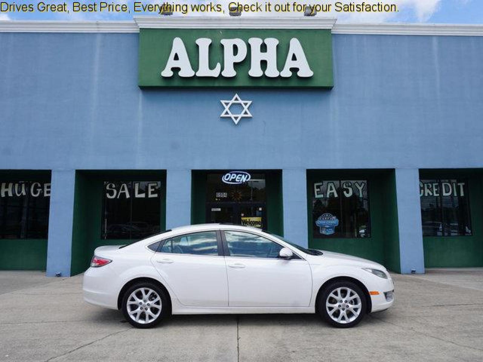 2013 White Mazda Mazda6 (1YVHZ8EH4D5) with an 2.5L 4Cyl engine, Automatic transmission, located at 6904 Johnston St., Lafayette, LA, 70503, (337) 988-1960, 30.143589, -92.100601 - Prices are subject to change as improvements done by the service dept. Prices are for Cash sales only, Plus TTL. This Vehicle is Serviced well and Warranties Available too. Easy Financing. Drives Great and everything works. Price subject to change as improvements done by the service dept. Easy CR - Photo #0