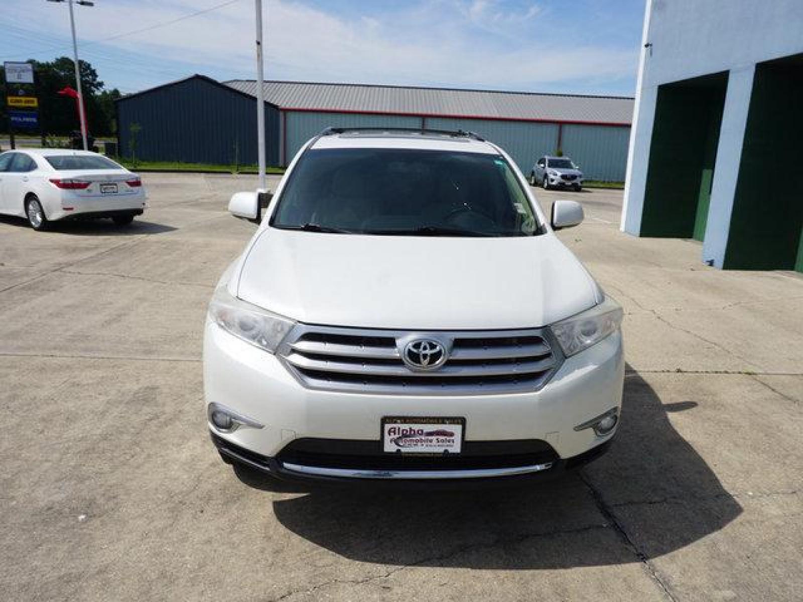 2012 White Toyota Highlander (5TDYK3EH8CS) with an 3.5L V6 engine, Automatic transmission, located at 6904 Johnston St., Lafayette, LA, 70503, (337) 988-1960, 30.143589, -92.100601 - Nice ride with a third 3rd row seating Prices are subject to change as improvements done by the service dept. Prices are for Cash sales only, Plus TTL. This Vehicle is Serviced well and Warranties Available too. Easy Financing. Drives Great and everything works. Price subject to change as improv - Photo #2