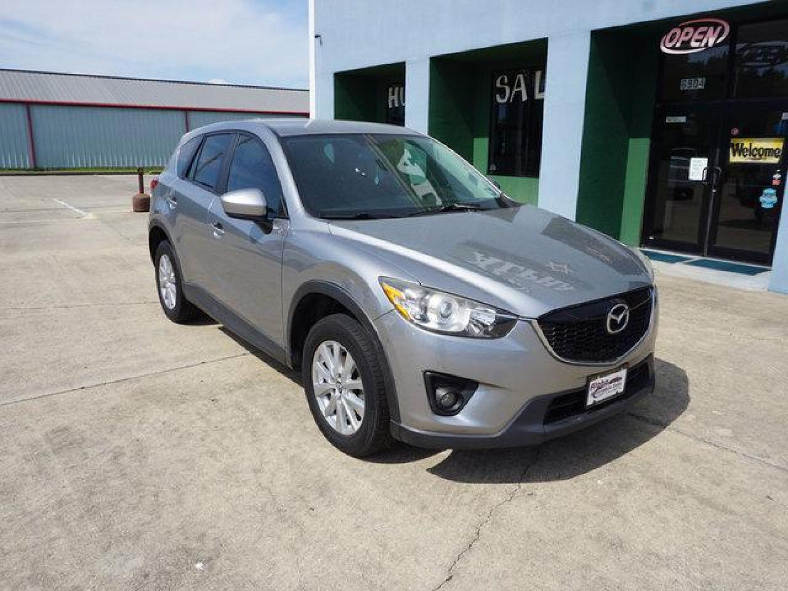 2014 Silver Mazda CX-5 (JM3KE2CY6E0) with an 2.5L 4Cyl engine, Automatic transmission, located at 6904 Johnston St., Lafayette, LA, 70503, (337) 988-1960, 30.143589, -92.100601 - Prices are subject to change as improvements done by the service dept. Prices are for Cash sales only, Plus TTL. This Vehicle is Serviced well and Warranties Available too. Easy Financing. Drives Great and everything works. Price subject to change as improvements done by the service dept. Easy CR - Photo #1