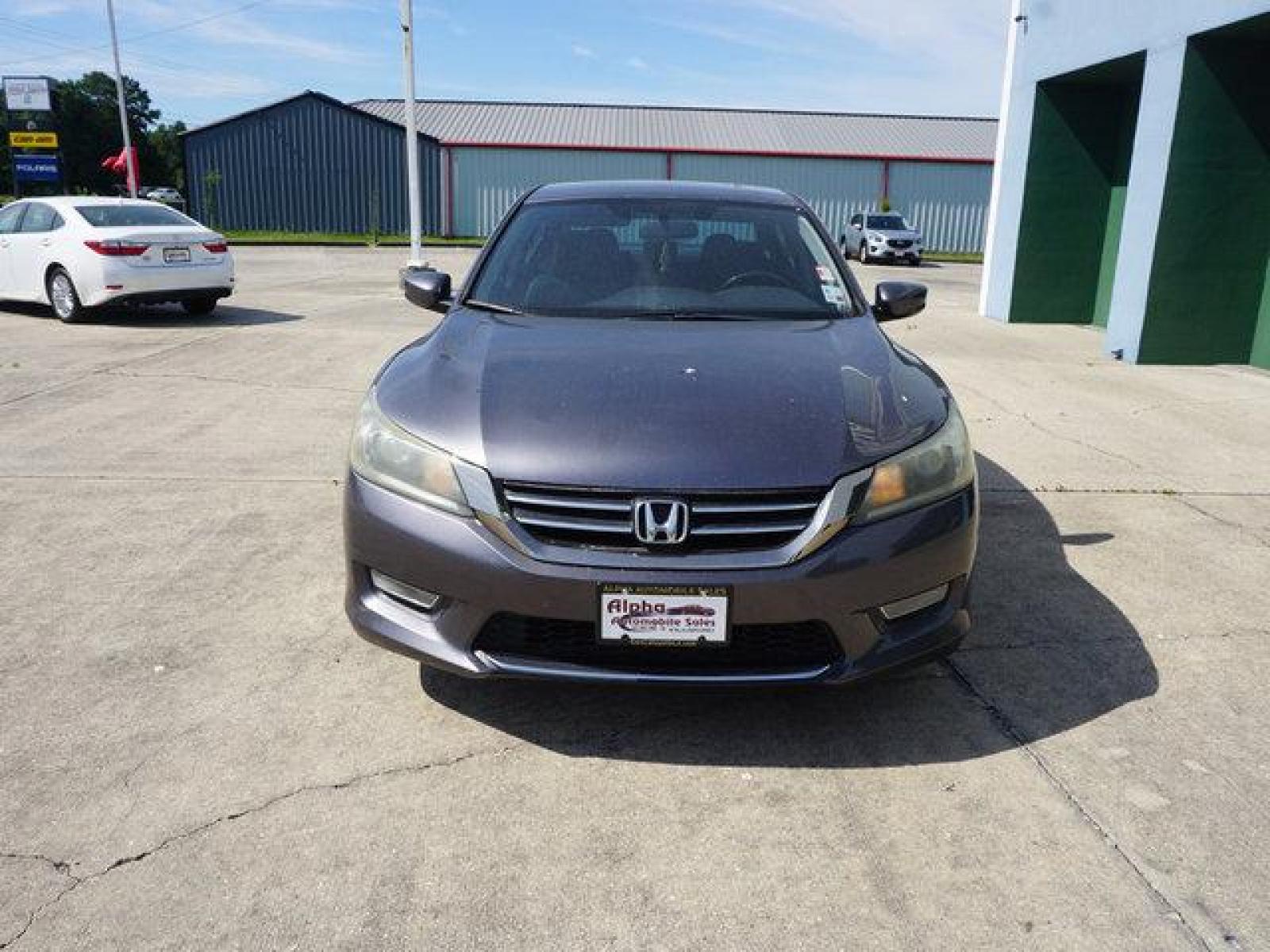 2013 Grey Honda Accord (1HGCR2F57DA) with an 2.4L 4Cyl engine, Automatic CVT transmission, located at 6904 Johnston St., Lafayette, LA, 70503, (337) 988-1960, 30.143589, -92.100601 - Prices are subject to change as improvements done by the service dept. Prices are for Cash sales only, Plus TTL. This Vehicle is Serviced well and Warranties Available too. Easy Financing. Drives Great and everything works. Price subject to change as improvements done by the service dept. Easy CR - Photo #2
