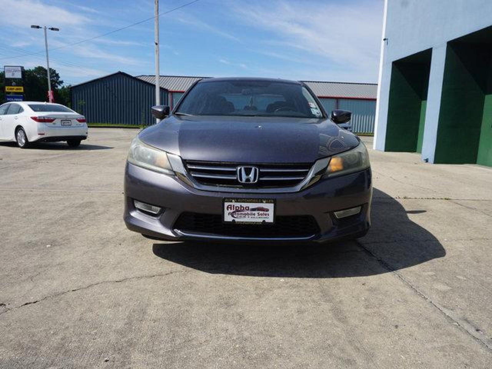 2013 Grey Honda Accord (1HGCR2F57DA) with an 2.4L 4Cyl engine, Automatic CVT transmission, located at 6904 Johnston St., Lafayette, LA, 70503, (337) 988-1960, 30.143589, -92.100601 - Prices are subject to change as improvements done by the service dept. Prices are for Cash sales only, Plus TTL. This Vehicle is Serviced well and Warranties Available too. Easy Financing. Drives Great and everything works. Price subject to change as improvements done by the service dept. Easy CR - Photo #3