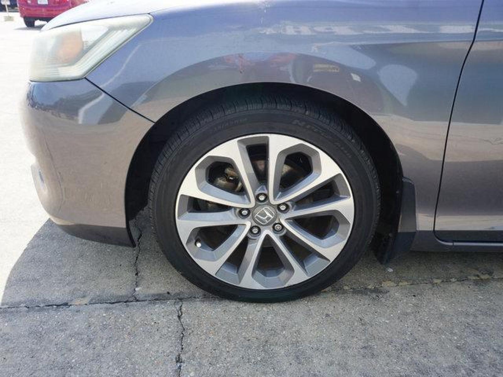 2013 Grey Honda Accord (1HGCR2F57DA) with an 2.4L 4Cyl engine, Automatic CVT transmission, located at 6904 Johnston St., Lafayette, LA, 70503, (337) 988-1960, 30.143589, -92.100601 - Prices are subject to change as improvements done by the service dept. Prices are for Cash sales only, Plus TTL. This Vehicle is Serviced well and Warranties Available too. Easy Financing. Drives Great and everything works. Price subject to change as improvements done by the service dept. Easy CR - Photo #6