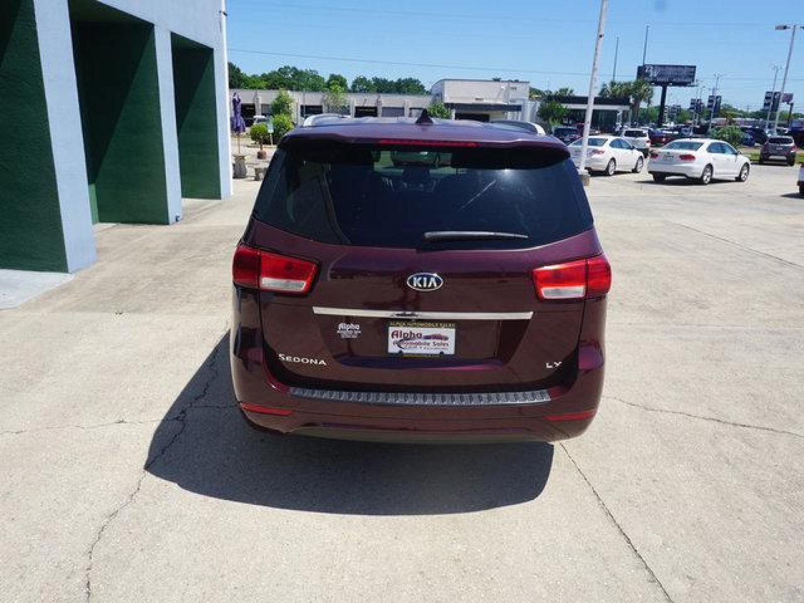 2015 Red Kia Sedona (KNDMB5C18F6) with an 3.3L V6 engine, Automatic transmission, located at 6904 Johnston St., Lafayette, LA, 70503, (337) 988-1960, 30.143589, -92.100601 - Prices are subject to change as improvements done by the service dept. Prices are for Cash sales only, Plus TTL. This Vehicle is Serviced well and Warranties Available too. Easy Financing. Drives Great and everything works. Price subject to change as improvements done by the service dept. Easy CR - Photo #9