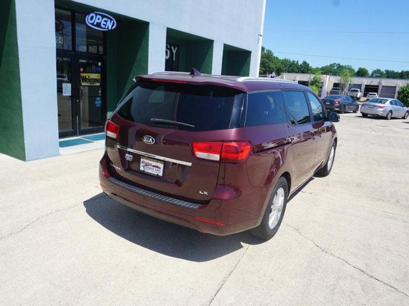 2015 Red Kia Sedona (KNDMB5C18F6) with an 3.3L V6 engine, Automatic transmission, located at 6904 Johnston St., Lafayette, LA, 70503, (337) 988-1960, 30.143589, -92.100601 - Prices are subject to change as improvements done by the service dept. Prices are for Cash sales only, Plus TTL. This Vehicle is Serviced well and Warranties Available too. Easy Financing. Drives Great and everything works. Price subject to change as improvements done by the service dept. Easy CR - Photo #11