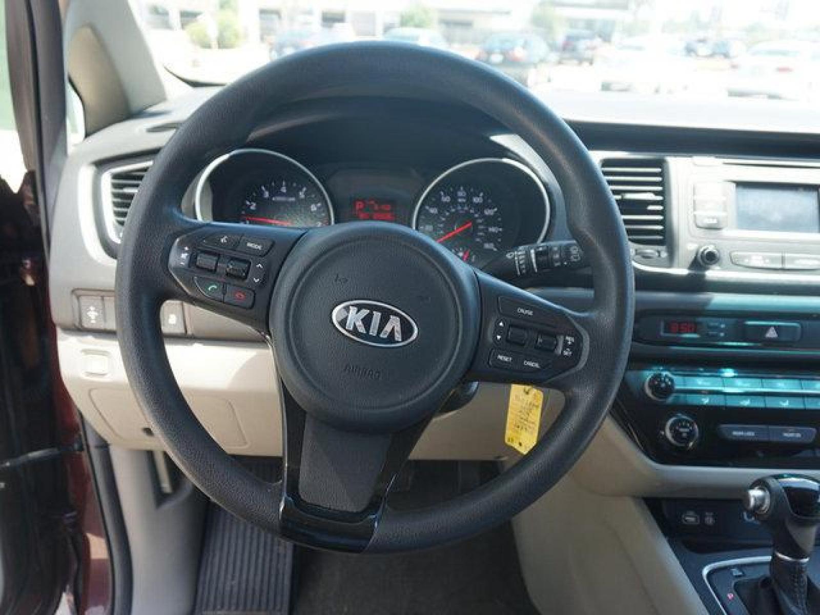 2015 Red Kia Sedona (KNDMB5C18F6) with an 3.3L V6 engine, Automatic transmission, located at 6904 Johnston St., Lafayette, LA, 70503, (337) 988-1960, 30.143589, -92.100601 - Prices are subject to change as improvements done by the service dept. Prices are for Cash sales only, Plus TTL. This Vehicle is Serviced well and Warranties Available too. Easy Financing. Drives Great and everything works. Price subject to change as improvements done by the service dept. Easy CR - Photo #26