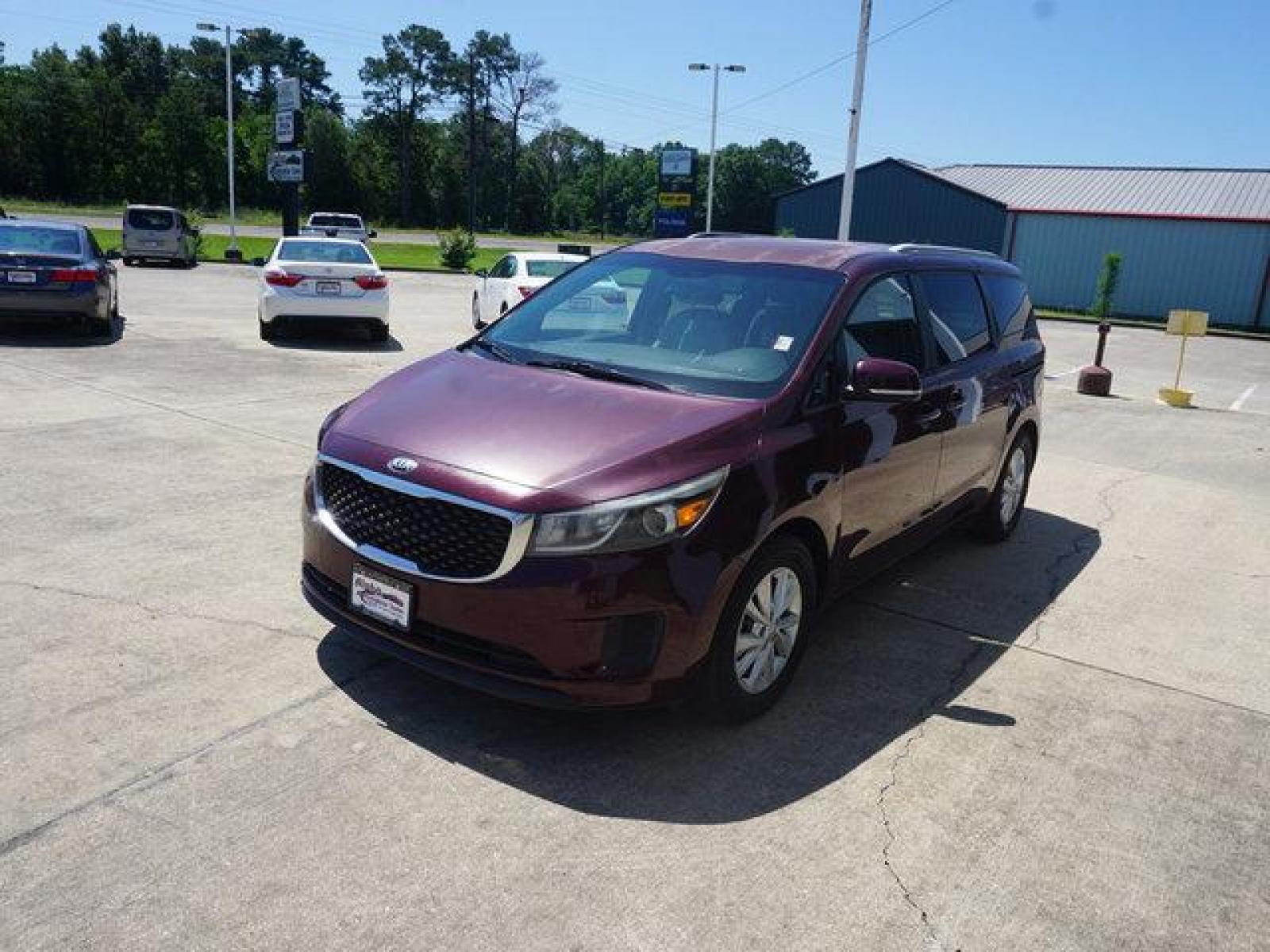 2015 Red Kia Sedona (KNDMB5C18F6) with an 3.3L V6 engine, Automatic transmission, located at 6904 Johnston St., Lafayette, LA, 70503, (337) 988-1960, 30.143589, -92.100601 - Prices are subject to change as improvements done by the service dept. Prices are for Cash sales only, Plus TTL. This Vehicle is Serviced well and Warranties Available too. Easy Financing. Drives Great and everything works. Price subject to change as improvements done by the service dept. Easy CR - Photo #4