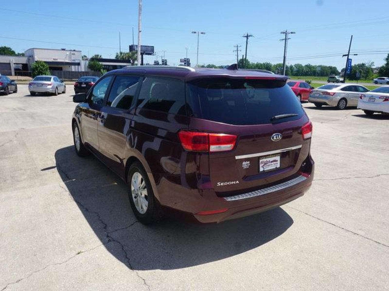 2015 Red Kia Sedona (KNDMB5C18F6) with an 3.3L V6 engine, Automatic transmission, located at 6904 Johnston St., Lafayette, LA, 70503, (337) 988-1960, 30.143589, -92.100601 - Prices are subject to change as improvements done by the service dept. Prices are for Cash sales only, Plus TTL. This Vehicle is Serviced well and Warranties Available too. Easy Financing. Drives Great and everything works. Price subject to change as improvements done by the service dept. Easy CR - Photo #7