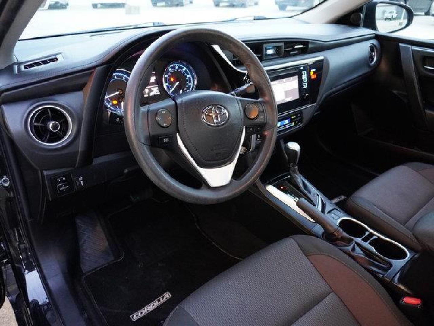 2019 Black Sand Pearl /Steel Gray Toyota Corolla L CVT (Natl) (2T1BURHE6KC) with an 1.8L 4 Cyl engine, Automatic CVT transmission, located at 6904 Johnston St., Lafayette, LA, 70503, (337) 988-1960, 30.143589, -92.100601 - Photo#23