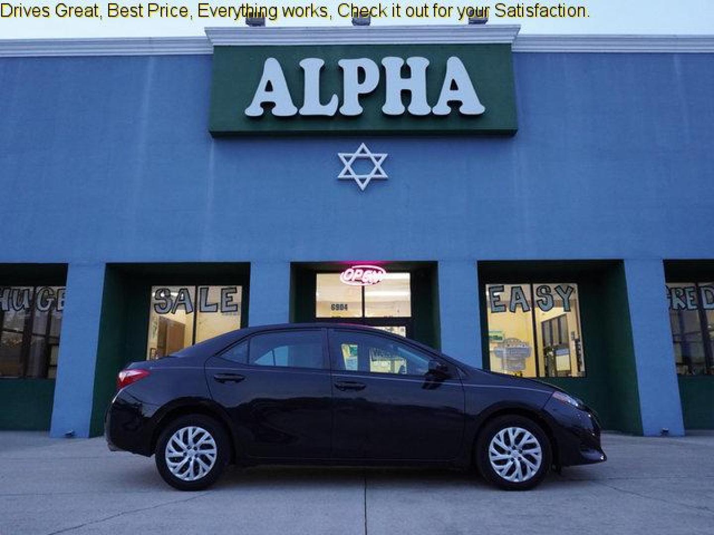 2019 Black Sand Pearl /Steel Gray Toyota Corolla L CVT (Natl) (2T1BURHE6KC) with an 1.8L 4 Cyl engine, Automatic CVT transmission, located at 6904 Johnston St., Lafayette, LA, 70503, (337) 988-1960, 30.143589, -92.100601 - Photo#34