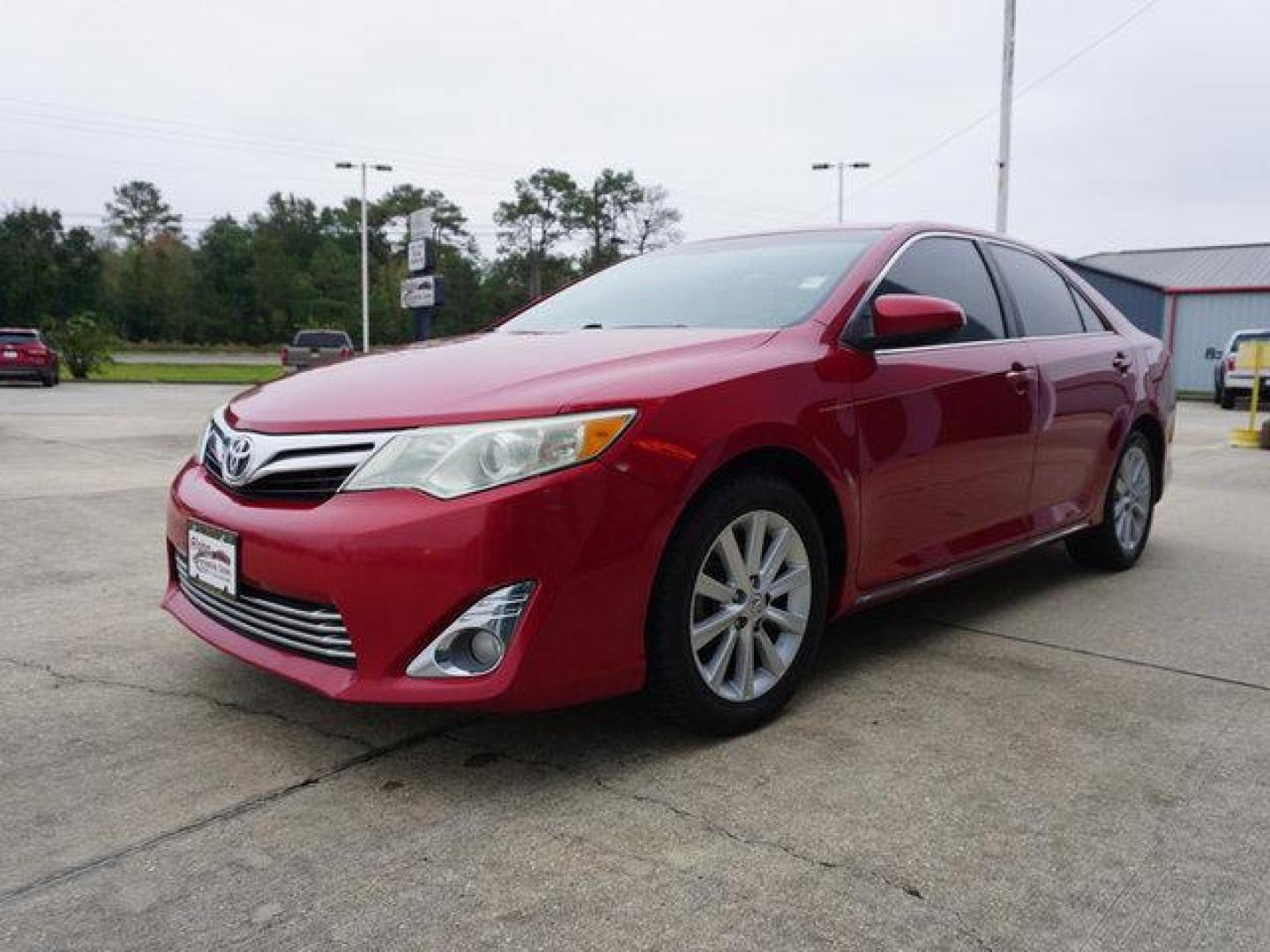 2014 Red Toyota Camry (4T1BK1FK2EU) with an 3.5L 6 Cyl engine, Automatic transmission, located at 6904 Johnston St., Lafayette, LA, 70503, (337) 988-1960, 30.143589, -92.100601 - Prices are subject to change as improvements done by the service dept. Prices are for Cash sales only, Plus TTL. This Vehicle is Serviced well and Warranties Available too. Easy Financing. Drives Great and everything works. Price subject to change as improvements done by the service dept. Easy CR - Photo#5