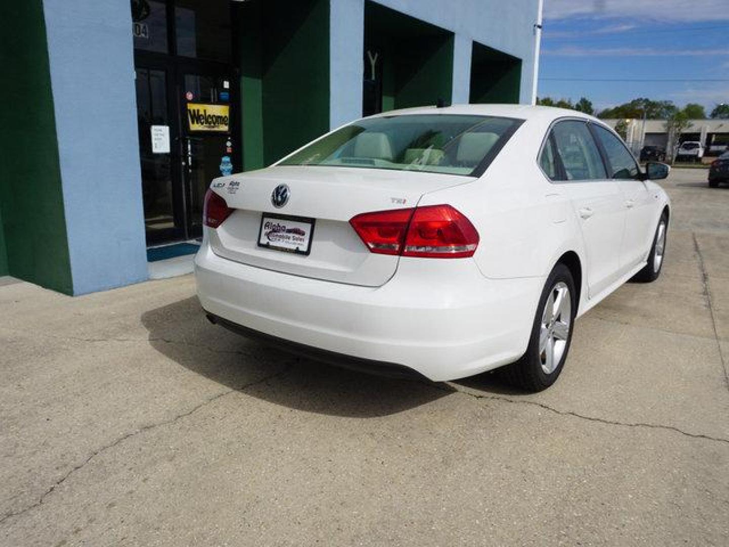 2015 White Volkswagen Passat (1VWAT7A32FC) with an 1.8L 4Cyl Turbo engine, Automatic transmission, located at 6904 Johnston St., Lafayette, LA, 70503, (337) 988-1960, 30.143589, -92.100601 - Prices are subject to change as improvements done by the service dept. Prices are for Cash sales only, Plus TTL. This Vehicle is Serviced well and Warranties Available too. Easy Financing. Drives Great and everything works. Price subject to change as improvements done by the service dept. Easy CR - Photo#12