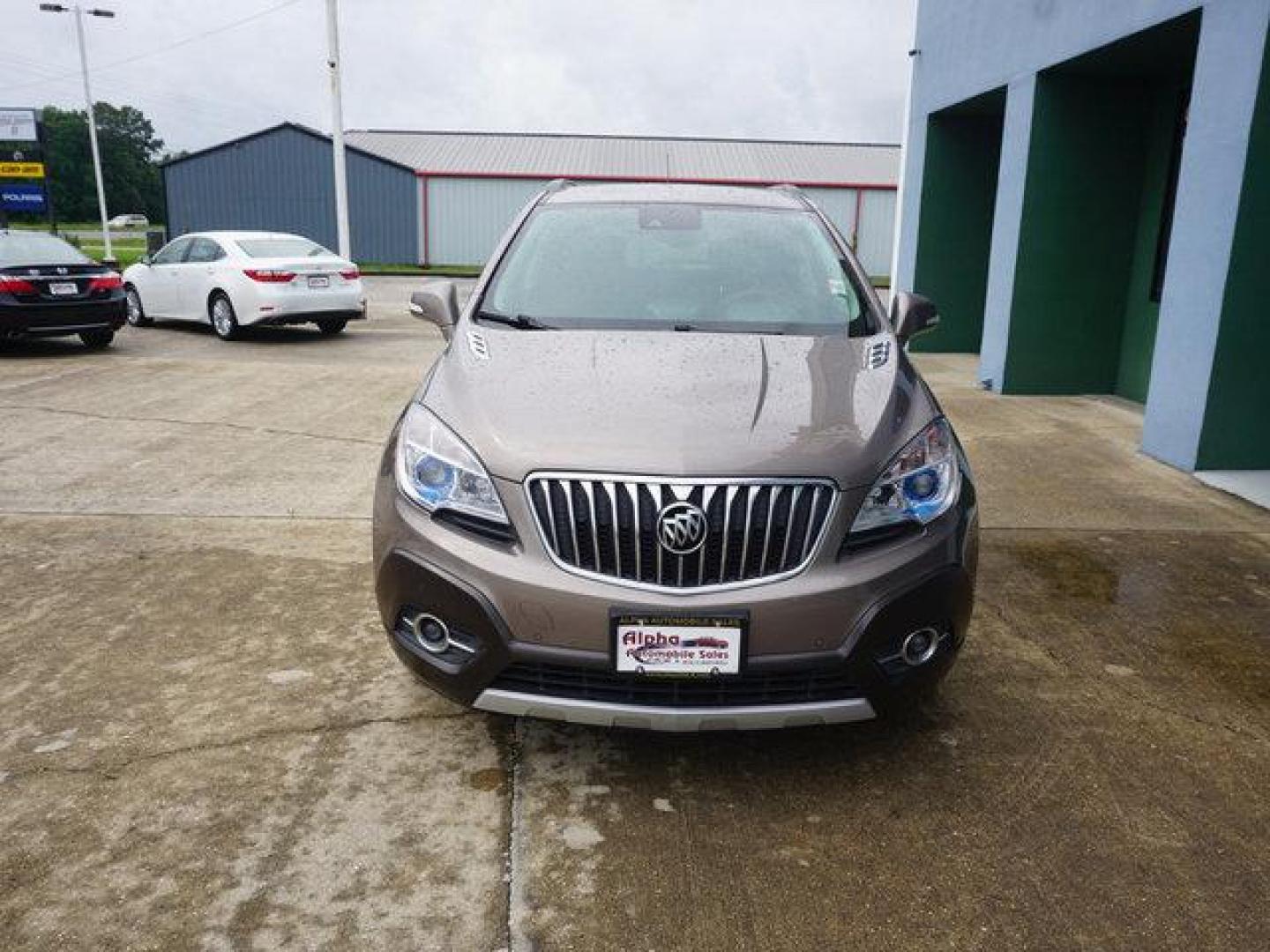 2014 Brown Buick Encore (KL4CJDSB3EB) with an 1.4L I4 Turbo engine, Automatic transmission, located at 6904 Johnston St., Lafayette, LA, 70503, (337) 988-1960, 30.143589, -92.100601 - Prices are subject to change as improvements done by the service dept. Prices are for Cash sales only, Plus TTL. This Vehicle is Serviced well and Warranties Available too. Easy Financing. Drives Great and everything works. Price subject to change as improvements done by the service dept. Easy CR - Photo#2