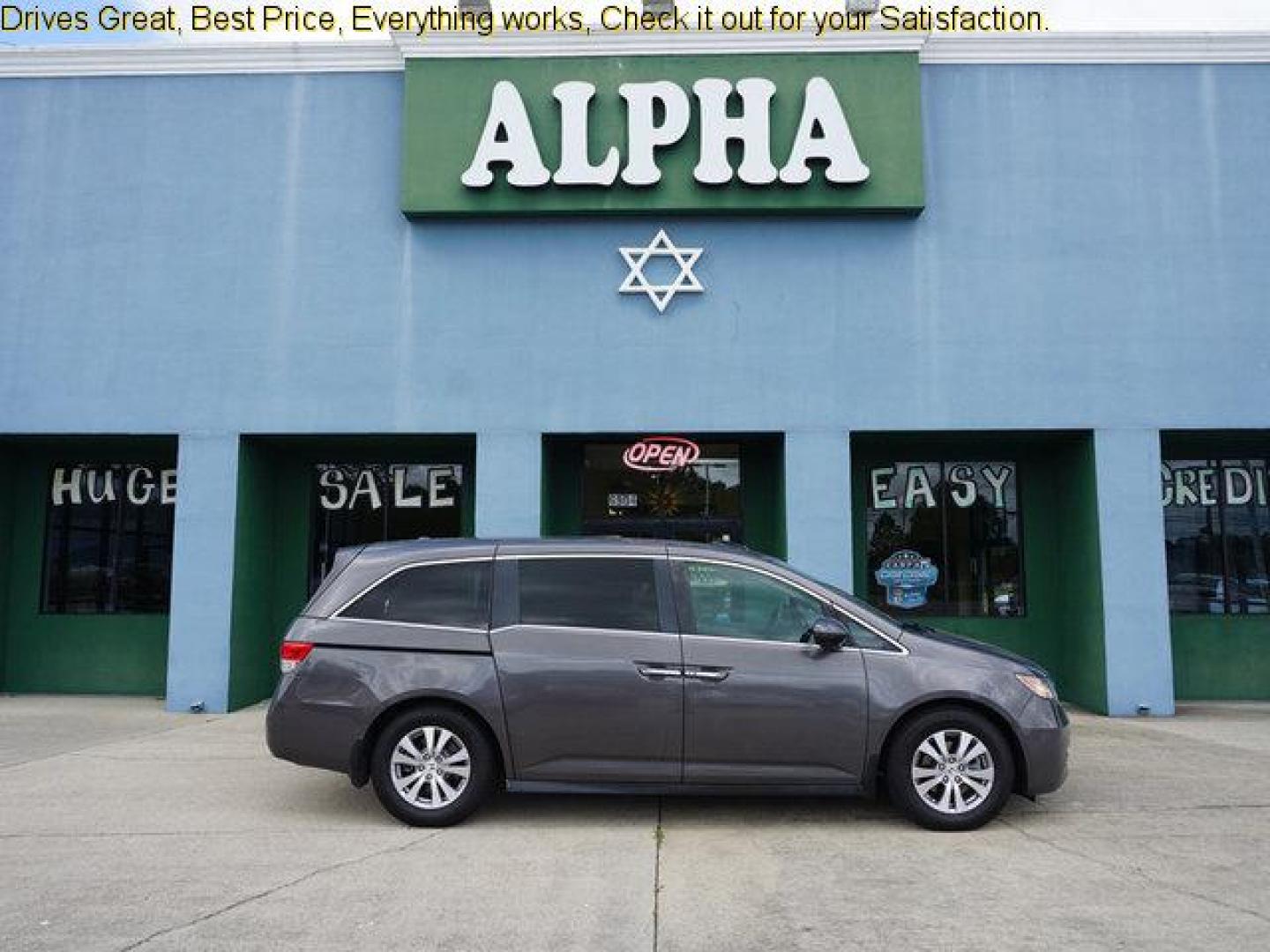 2015 Grey Honda Odyssey (5FNRL5H6XFB) with an 3.5L 6 Cyl engine, Automatic transmission, located at 6904 Johnston St., Lafayette, LA, 70503, (337) 988-1960, 30.143589, -92.100601 - Prices are subject to change as improvements done by the service dept. Prices are for Cash sales only, Plus TTL. This Vehicle is Serviced well and Warranties Available too. Easy Financing. Drives Great and everything works. Price subject to change as improvements done by the service dept. Easy CR - Photo#0