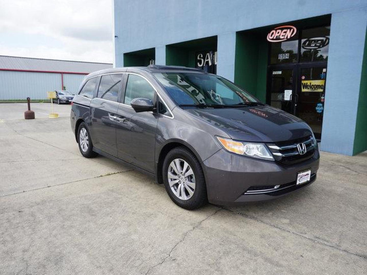 2015 Grey Honda Odyssey (5FNRL5H6XFB) with an 3.5L 6 Cyl engine, Automatic transmission, located at 6904 Johnston St., Lafayette, LA, 70503, (337) 988-1960, 30.143589, -92.100601 - Prices are subject to change as improvements done by the service dept. Prices are for Cash sales only, Plus TTL. This Vehicle is Serviced well and Warranties Available too. Easy Financing. Drives Great and everything works. Price subject to change as improvements done by the service dept. Easy CR - Photo#1