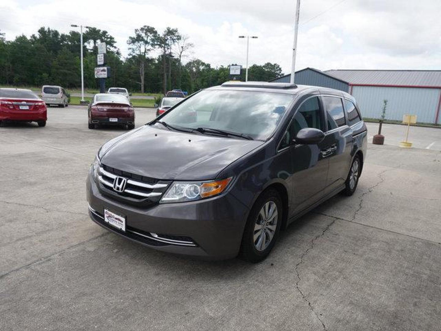 2015 Grey Honda Odyssey (5FNRL5H6XFB) with an 3.5L 6 Cyl engine, Automatic transmission, located at 6904 Johnston St., Lafayette, LA, 70503, (337) 988-1960, 30.143589, -92.100601 - Prices are subject to change as improvements done by the service dept. Prices are for Cash sales only, Plus TTL. This Vehicle is Serviced well and Warranties Available too. Easy Financing. Drives Great and everything works. Price subject to change as improvements done by the service dept. Easy CR - Photo#4