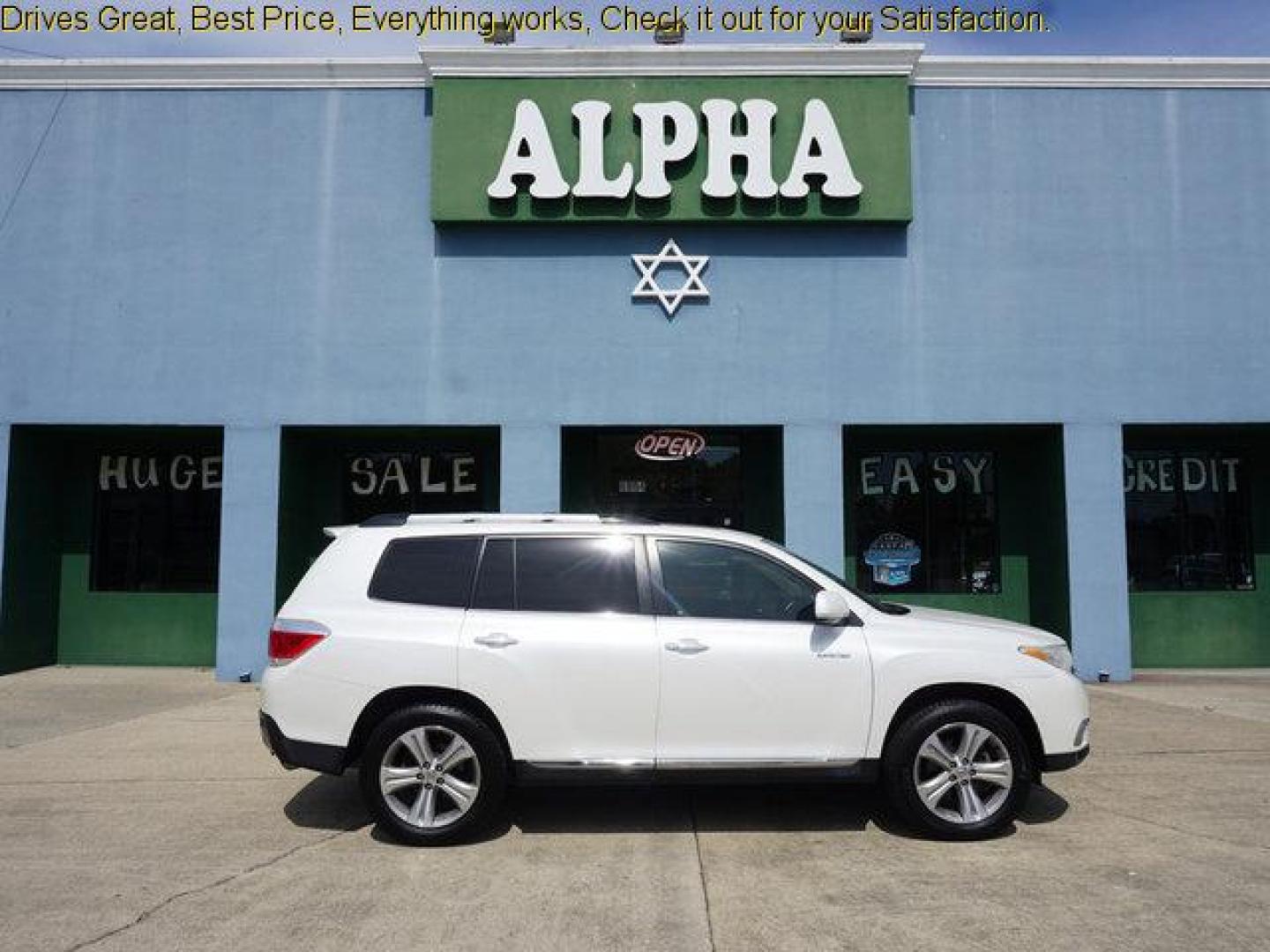 2012 White Toyota Highlander (5TDYK3EH8CS) with an 3.5L V6 engine, Automatic transmission, located at 6904 Johnston St., Lafayette, LA, 70503, (337) 988-1960, 30.143589, -92.100601 - Nice ride with a third 3rd row seating Prices are subject to change as improvements done by the service dept. Prices are for Cash sales only, Plus TTL. This Vehicle is Serviced well and Warranties Available too. Easy Financing. Drives Great and everything works. Price subject to change as improv - Photo#0