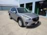 2014 Liquid Silver Metallic /Black Mazda CX-5 FWD 4dr Auto Touring (JM3KE2CY6E0) with an 2.5L 4Cyl engine, Automatic transmission, located at 6904 Johnston St., Lafayette, LA, 70503, (337) 988-1960, 30.143589, -92.100601 - Photo#1