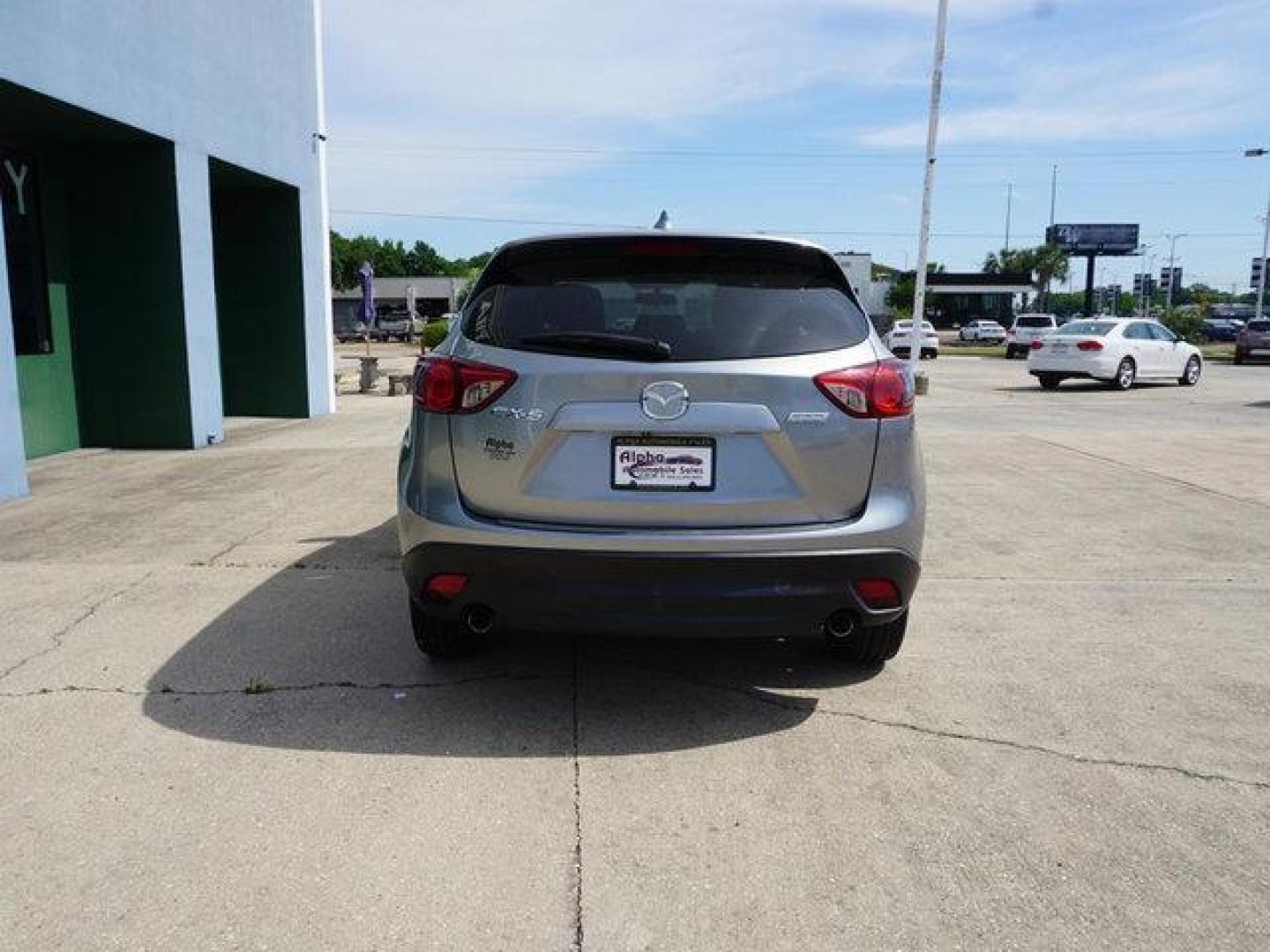 2014 Liquid Silver Metallic /Black Mazda CX-5 FWD 4dr Auto Touring (JM3KE2CY6E0) with an 2.5L 4Cyl engine, Automatic transmission, located at 6904 Johnston St., Lafayette, LA, 70503, (337) 988-1960, 30.143589, -92.100601 - Photo#10