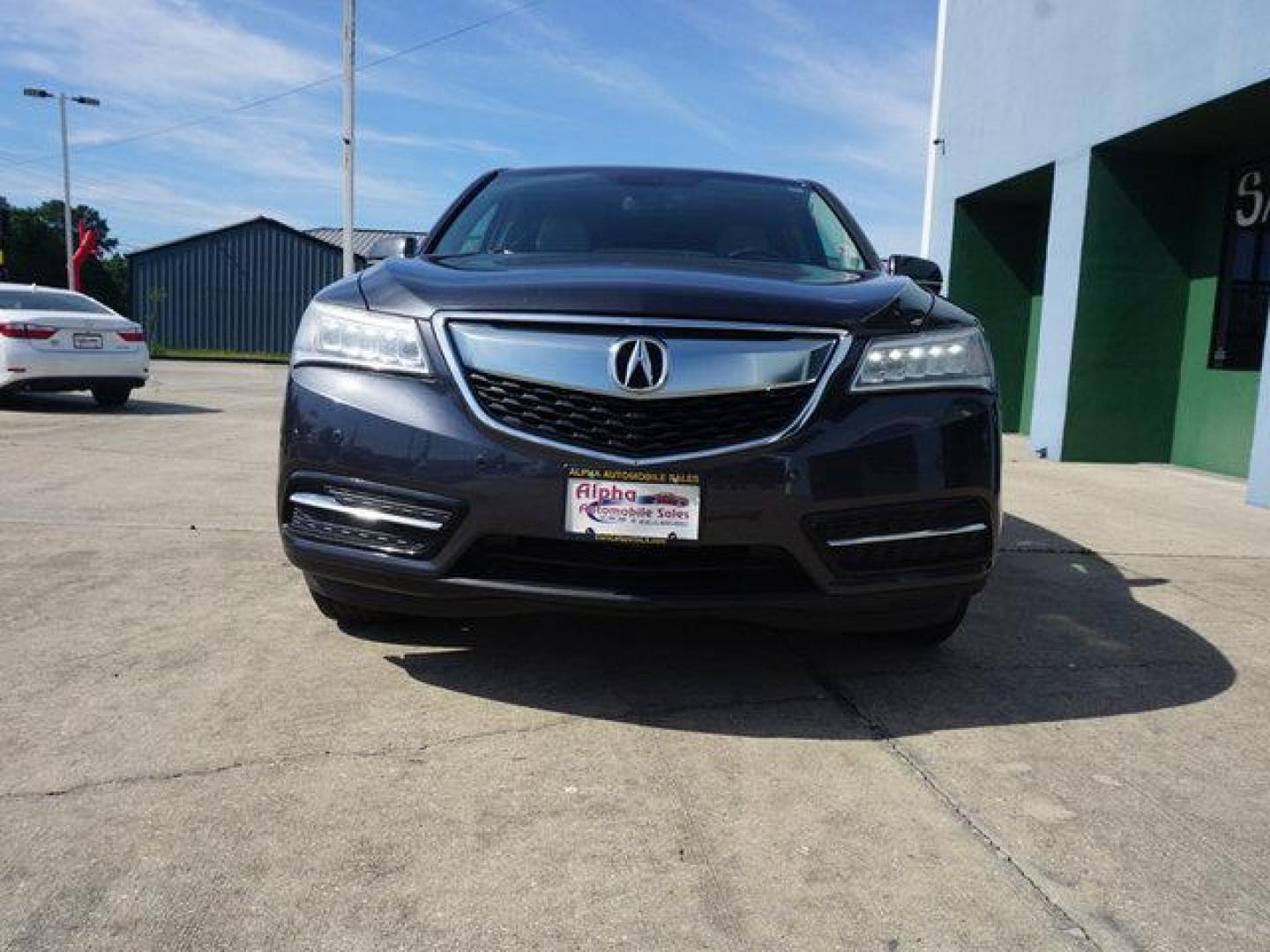 2014 Grey /Ebony Acura MDX FWD 4dr Advance/Entertainment Pkg (5FRYD3H82EB) with an 3.5L V6 engine, Automatic transmission, located at 6904 Johnston St., Lafayette, LA, 70503, (337) 988-1960, 30.143589, -92.100601 - Photo#3