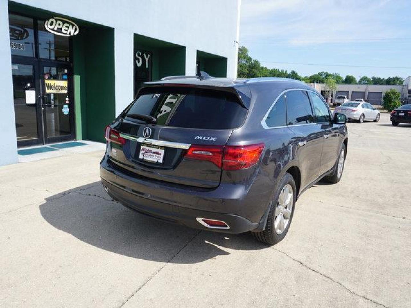 2014 Grey /Ebony Acura MDX FWD 4dr Advance/Entertainment Pkg (5FRYD3H82EB) with an 3.5L V6 engine, Automatic transmission, located at 6904 Johnston St., Lafayette, LA, 70503, (337) 988-1960, 30.143589, -92.100601 - Photo#11