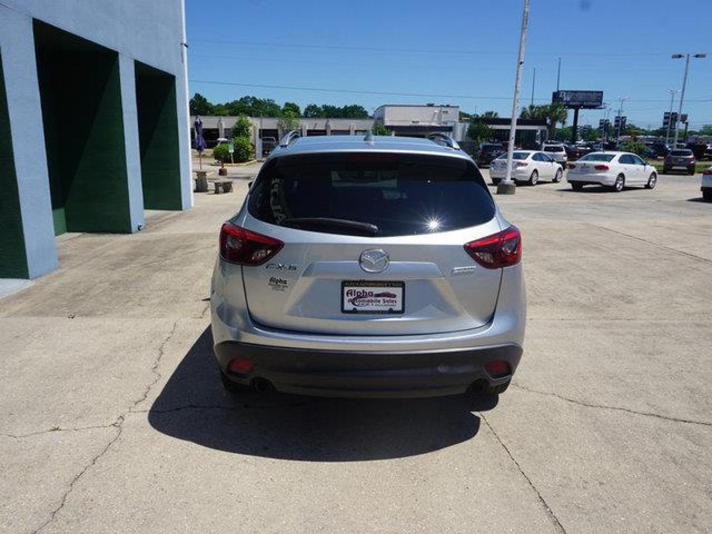 2016 Sonic Silver Metallic /Black Mazda CX-5 FWD 4dr Auto Touring (JM3KE2CY8G0) with an 2.5L 4Cyl engine, Automatic transmission, located at 6904 Johnston St., Lafayette, LA, 70503, (337) 988-1960, 30.143589, -92.100601 - Photo#10