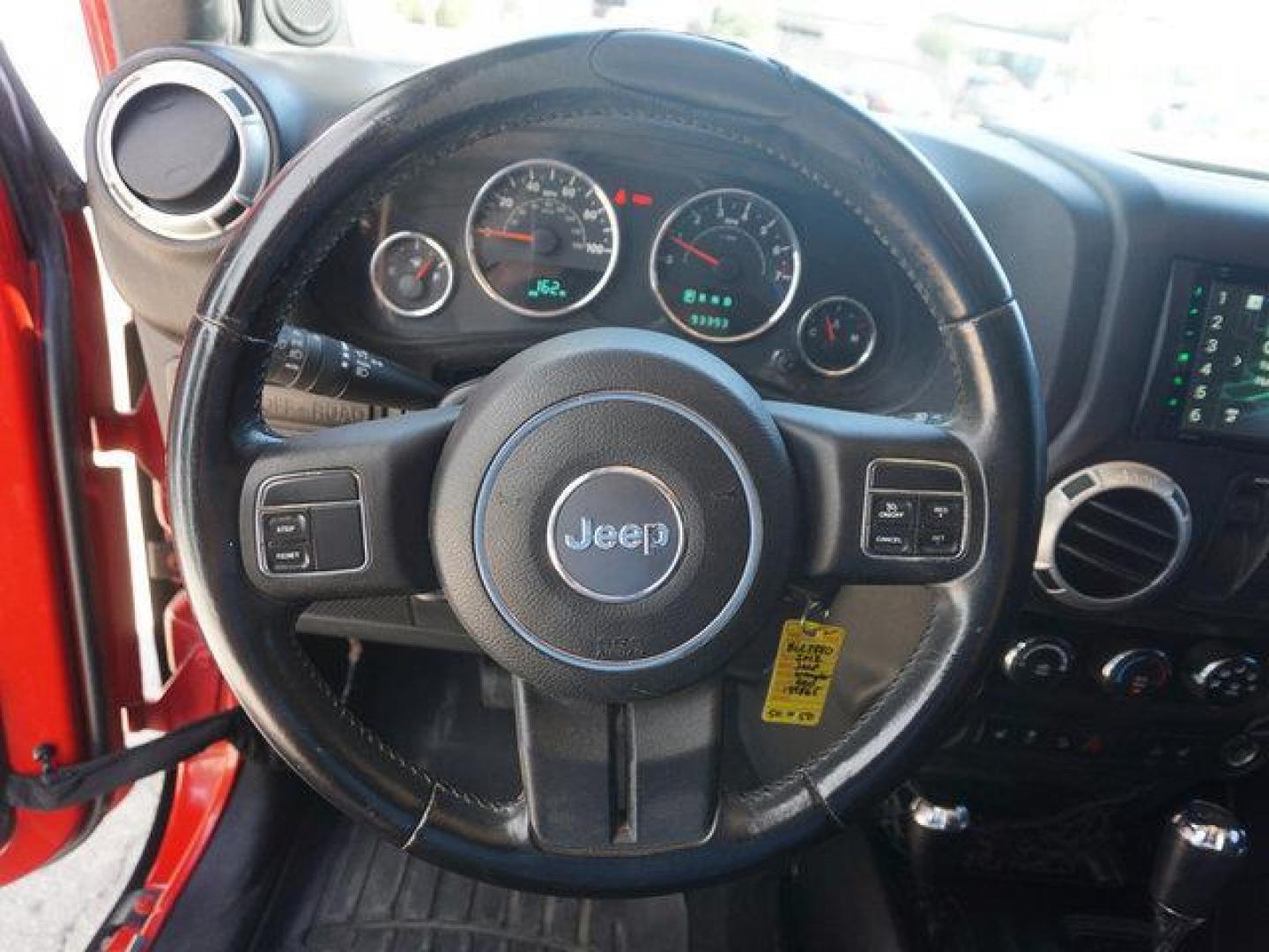 2012 Red /Black Interior Jeep Wrangler 4WD 2dr Rubicon (1C4BJWCG9CL) with an 3.6L V6 engine, 6 Spd Automatic transmission, located at 6904 Johnston St., Lafayette, LA, 70503, (337) 988-1960, 30.143589, -92.100601 - Photo#26