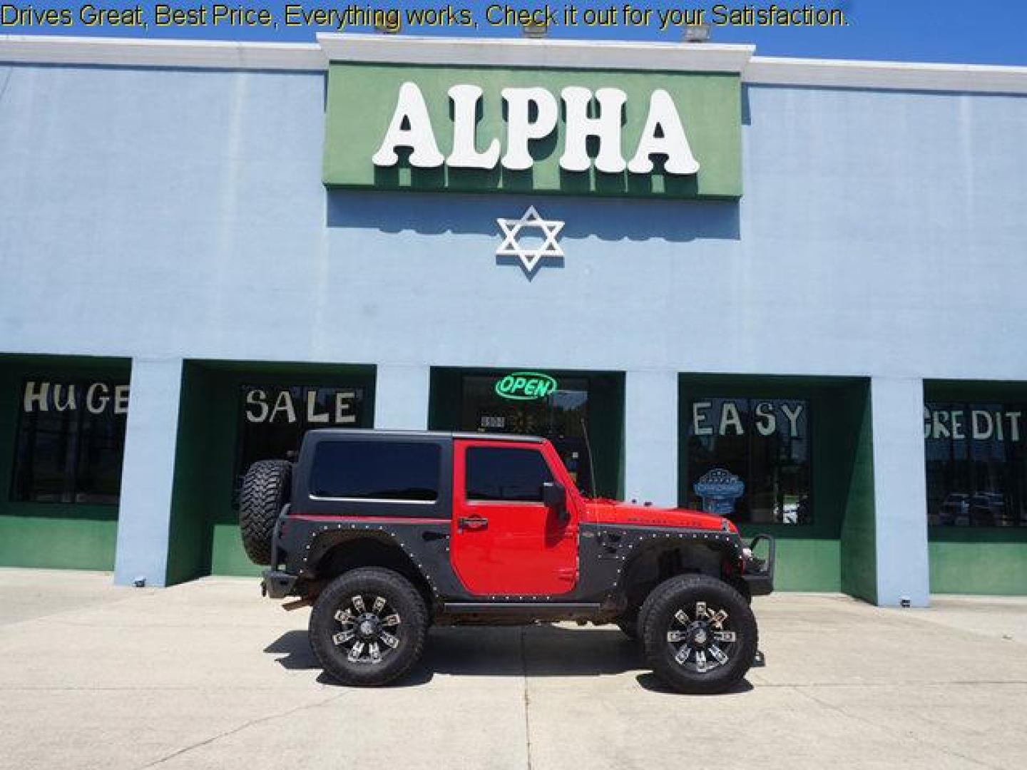 2012 Red Jeep Wrangler (1C4BJWCG9CL) with an 3.6L V6 engine, 6 Spd Automatic transmission, located at 6904 Johnston St., Lafayette, LA, 70503, (337) 988-1960, 30.143589, -92.100601 - beautiful Jeep Prices are subject to change as improvements done by the service dept. Prices are for Cash sales only, Plus TTL. This Vehicle is Serviced well and Warranties Available too. Easy Financing. Drives Great and everything works. Price subject to change as improvements done by the servi - Photo#0