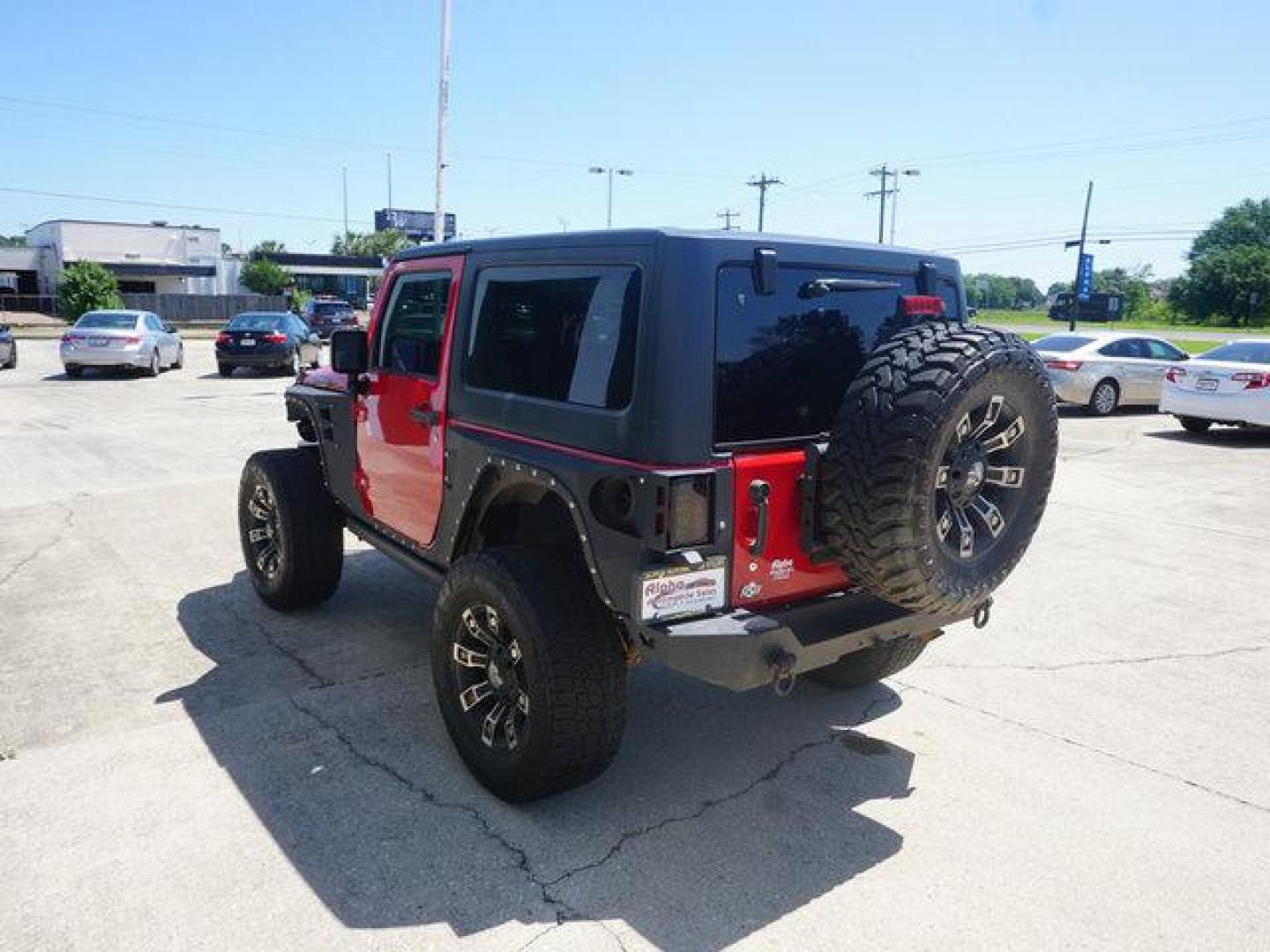 2012 Red Jeep Wrangler (1C4BJWCG9CL) with an 3.6L V6 engine, 6 Spd Automatic transmission, located at 6904 Johnston St., Lafayette, LA, 70503, (337) 988-1960, 30.143589, -92.100601 - beautiful Jeep Prices are subject to change as improvements done by the service dept. Prices are for Cash sales only, Plus TTL. This Vehicle is Serviced well and Warranties Available too. Easy Financing. Drives Great and everything works. Price subject to change as improvements done by the servi - Photo#7