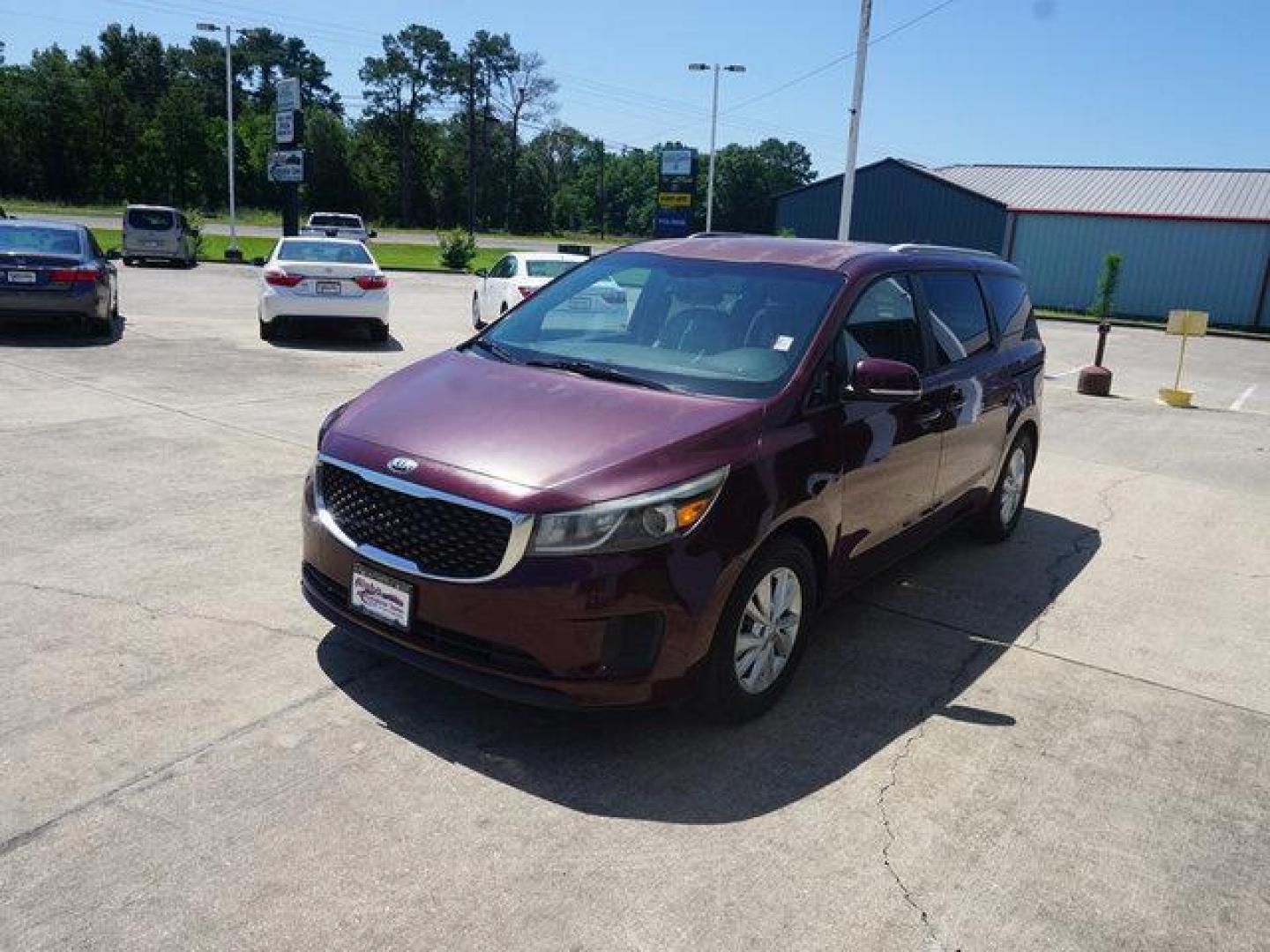 2015 Venetian Red /Camel Kia Sedona 4dr Wgn LX (KNDMB5C18F6) with an 3.3L V6 engine, Automatic transmission, located at 6904 Johnston St., Lafayette, LA, 70503, (337) 988-1960, 30.143589, -92.100601 - Photo#4