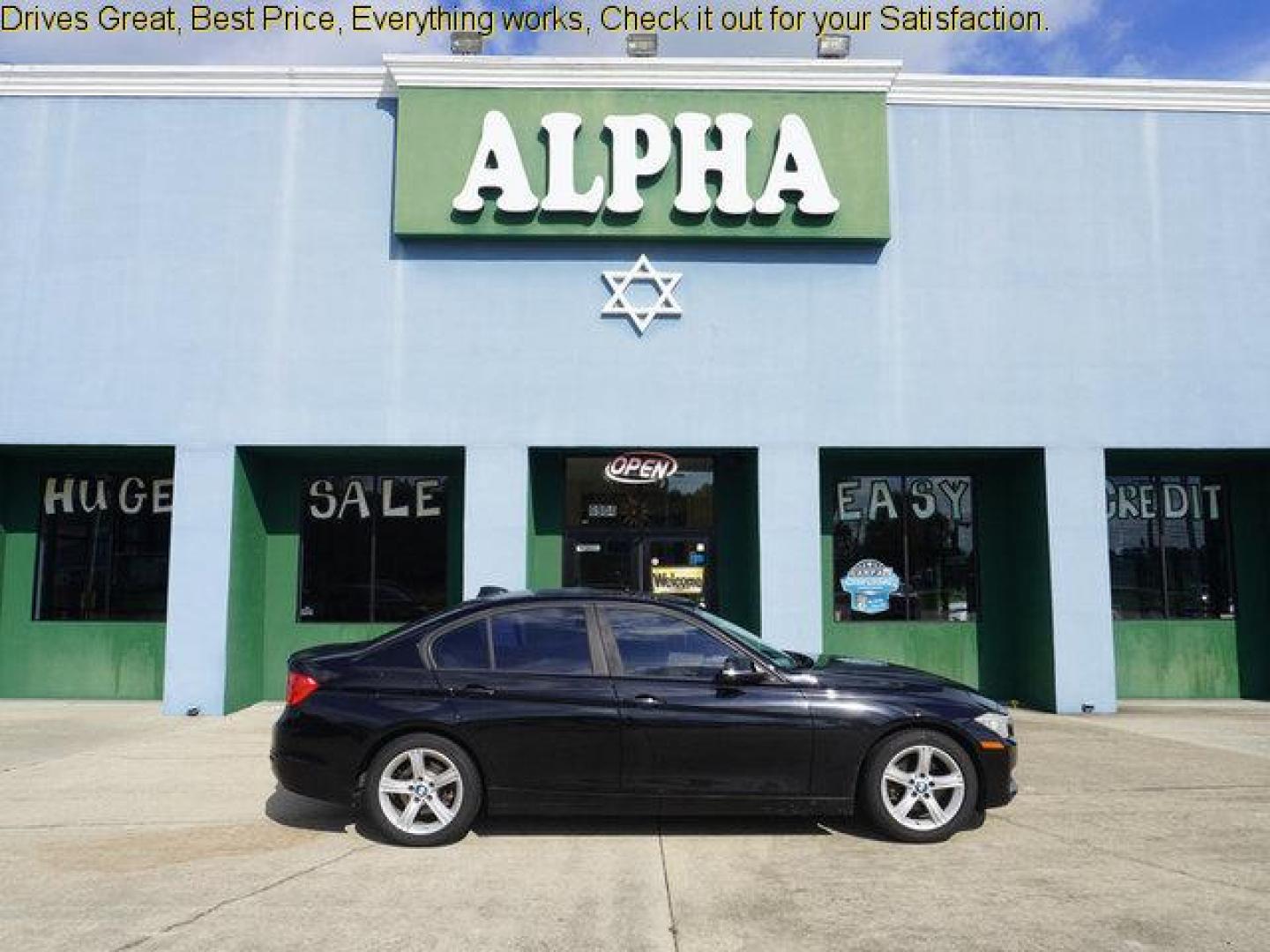 2014 Black BMW 3 Series (WBA3A5G52EN) with an 2.0L 4 Cyl engine, 8 Spd Automatic transmission, located at 6904 Johnston St., Lafayette, LA, 70503, (337) 988-1960, 30.143589, -92.100601 - Beautiful luxury. Well kept. Got to see it. Prices are subject to change as improvements done by the service dept. Prices are for Cash sales only, Plus TTL. This Vehicle is Serviced well and Warranties Available too. Easy Financing. Drives Great and everything works. Price subject to change as i - Photo#0