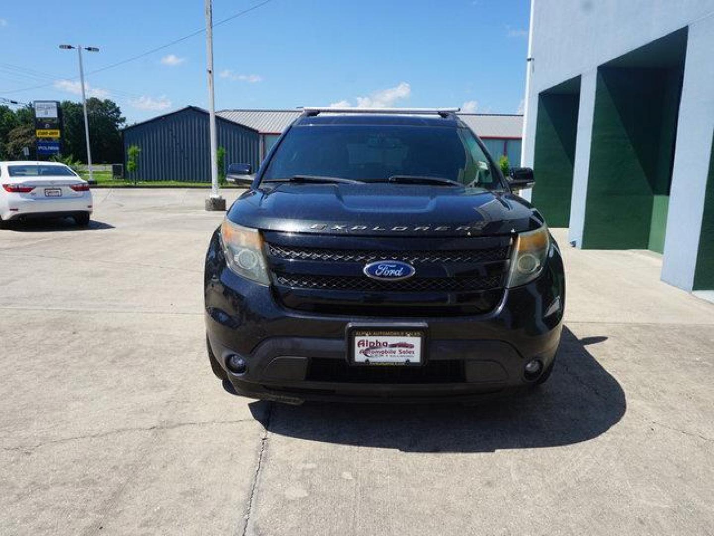 2015 Tuxedo Black Metallic /Charcoal Black/Sienna Ford Explorer 4WD 4dr Sport (1FM5K8GT8FG) with an 3.5L V6 EcoBoost engine, Automatic transmission, located at 6904 Johnston St., Lafayette, LA, 70503, (337) 988-1960, 30.143589, -92.100601 - Photo#1