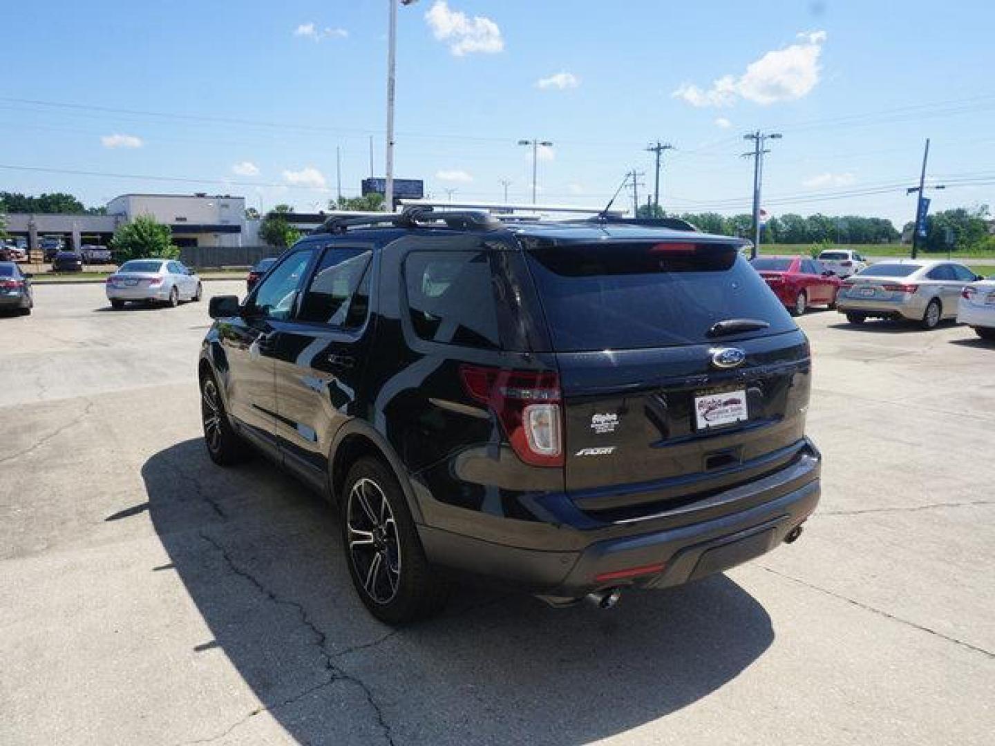 2015 Tuxedo Black Metallic /Charcoal Black/Sienna Ford Explorer 4WD 4dr Sport (1FM5K8GT8FG) with an 3.5L V6 EcoBoost engine, Automatic transmission, located at 6904 Johnston St., Lafayette, LA, 70503, (337) 988-1960, 30.143589, -92.100601 - Photo#6