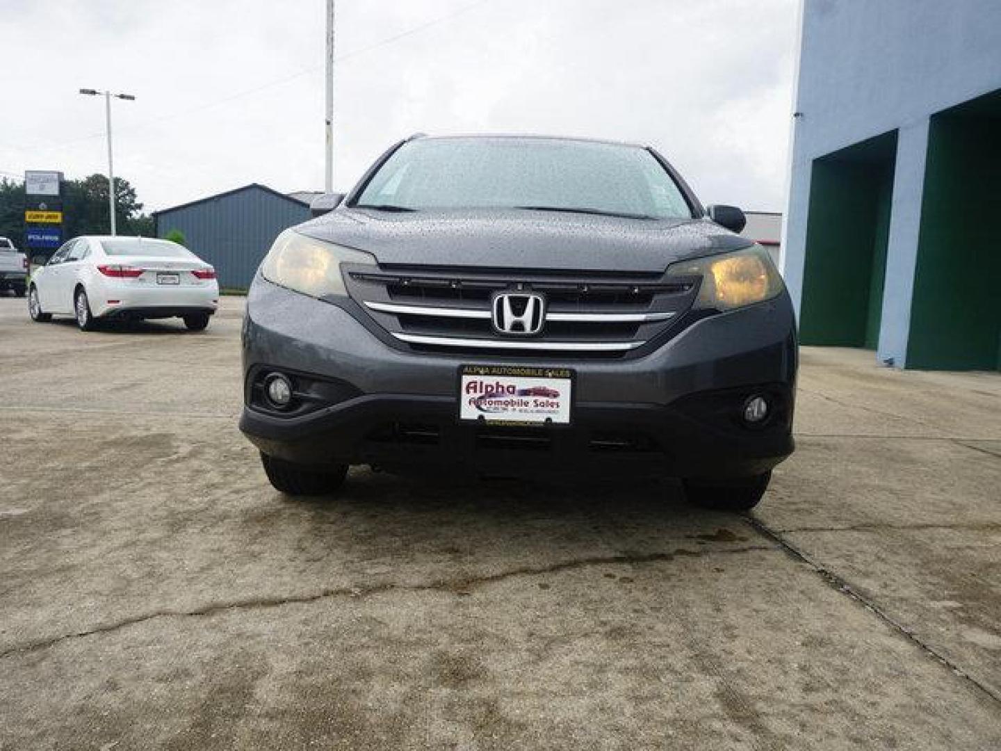 2013 Grey /Beige Honda CR-V 2WD 5dr EX-L (2HKRM3H78DH) with an 2.4L 4Cyl engine, Automatic transmission, located at 6904 Johnston St., Lafayette, LA, 70503, (337) 988-1960, 30.143589, -92.100601 - Photo#3