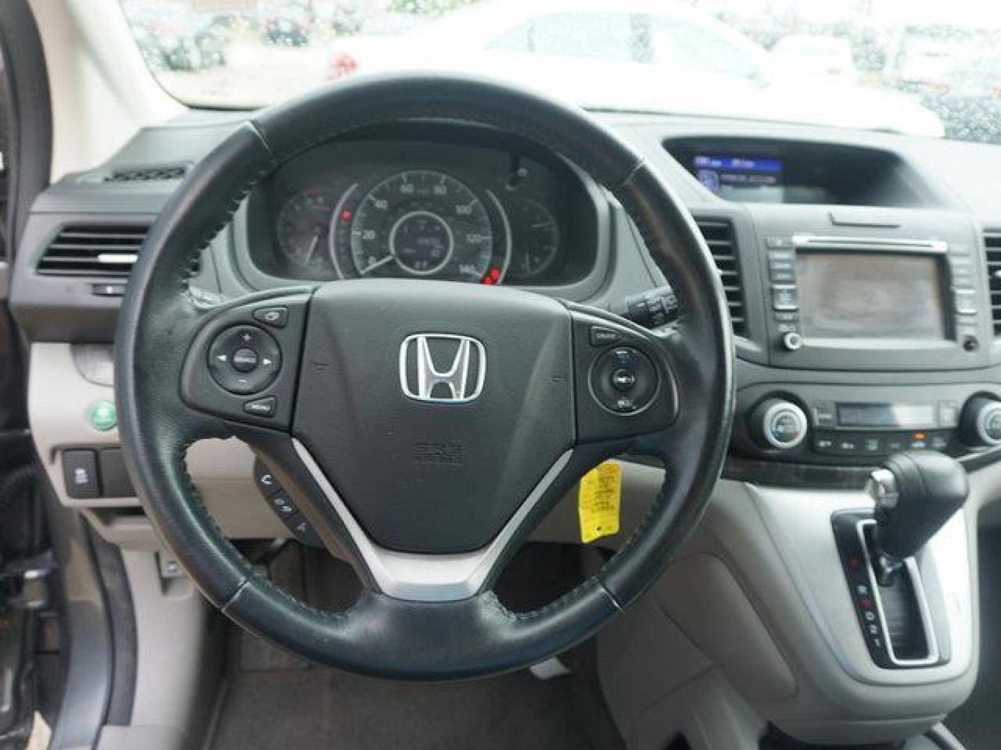 2013 Grey /Beige Honda CR-V 2WD 5dr EX-L (2HKRM3H78DH) with an 2.4L 4Cyl engine, Automatic transmission, located at 6904 Johnston St., Lafayette, LA, 70503, (337) 988-1960, 30.143589, -92.100601 - Photo#26