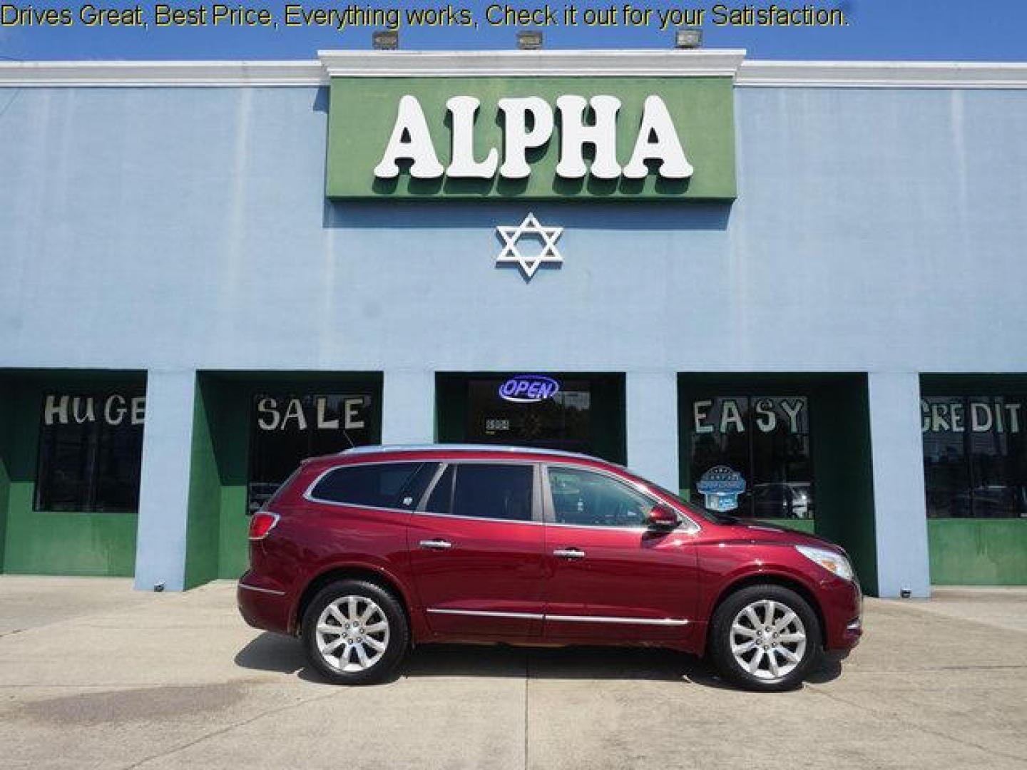 2017 Red Buick Enclave (5GAKRCKD1HJ) with an 3.6L V6 engine, Automatic transmission, located at 6904 Johnston St., Lafayette, LA, 70503, (337) 988-1960, 30.143589, -92.100601 - Prices are subject to change as improvements done by the service dept. Prices are for Cash sales only, Plus TTL. This Vehicle is Serviced well and Warranties Available too. Easy Financing. Drives Great and everything works. Price subject to change as improvements done by the service dept. Easy CR - Photo#0