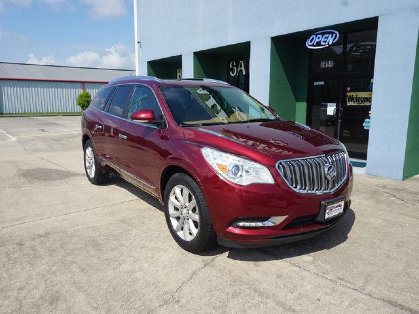 2017 Red Buick Enclave (5GAKRCKD1HJ) with an 3.6L V6 engine, Automatic transmission, located at 6904 Johnston St., Lafayette, LA, 70503, (337) 988-1960, 30.143589, -92.100601 - Prices are subject to change as improvements done by the service dept. Prices are for Cash sales only, Plus TTL. This Vehicle is Serviced well and Warranties Available too. Easy Financing. Drives Great and everything works. Price subject to change as improvements done by the service dept. Easy CR - Photo#1