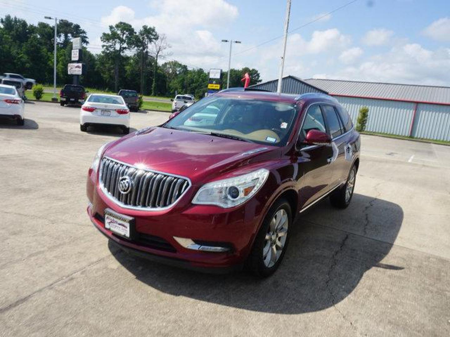 2017 Red Buick Enclave (5GAKRCKD1HJ) with an 3.6L V6 engine, Automatic transmission, located at 6904 Johnston St., Lafayette, LA, 70503, (337) 988-1960, 30.143589, -92.100601 - Prices are subject to change as improvements done by the service dept. Prices are for Cash sales only, Plus TTL. This Vehicle is Serviced well and Warranties Available too. Easy Financing. Drives Great and everything works. Price subject to change as improvements done by the service dept. Easy CR - Photo#4