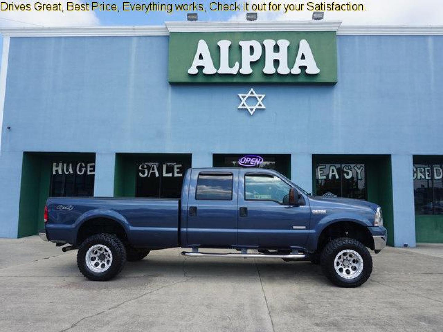 2006 Blue Ford F-350 (1FTWW31P56E) with an 6.0L 8 Cyl engine, 6 Spd Hd Automatic transmission, located at 6904 Johnston St., Lafayette, LA, 70503, (337) 988-1960, 30.143589, -92.100601 - Prices are subject to change as improvements done by the service dept. Prices are for Cash sales only, Plus TTL. This Vehicle is Serviced well and Warranties Available too. Easy Financing. Drives Great and everything works. Price subject to change as improvements done by the service dept. Easy CR - Photo#0