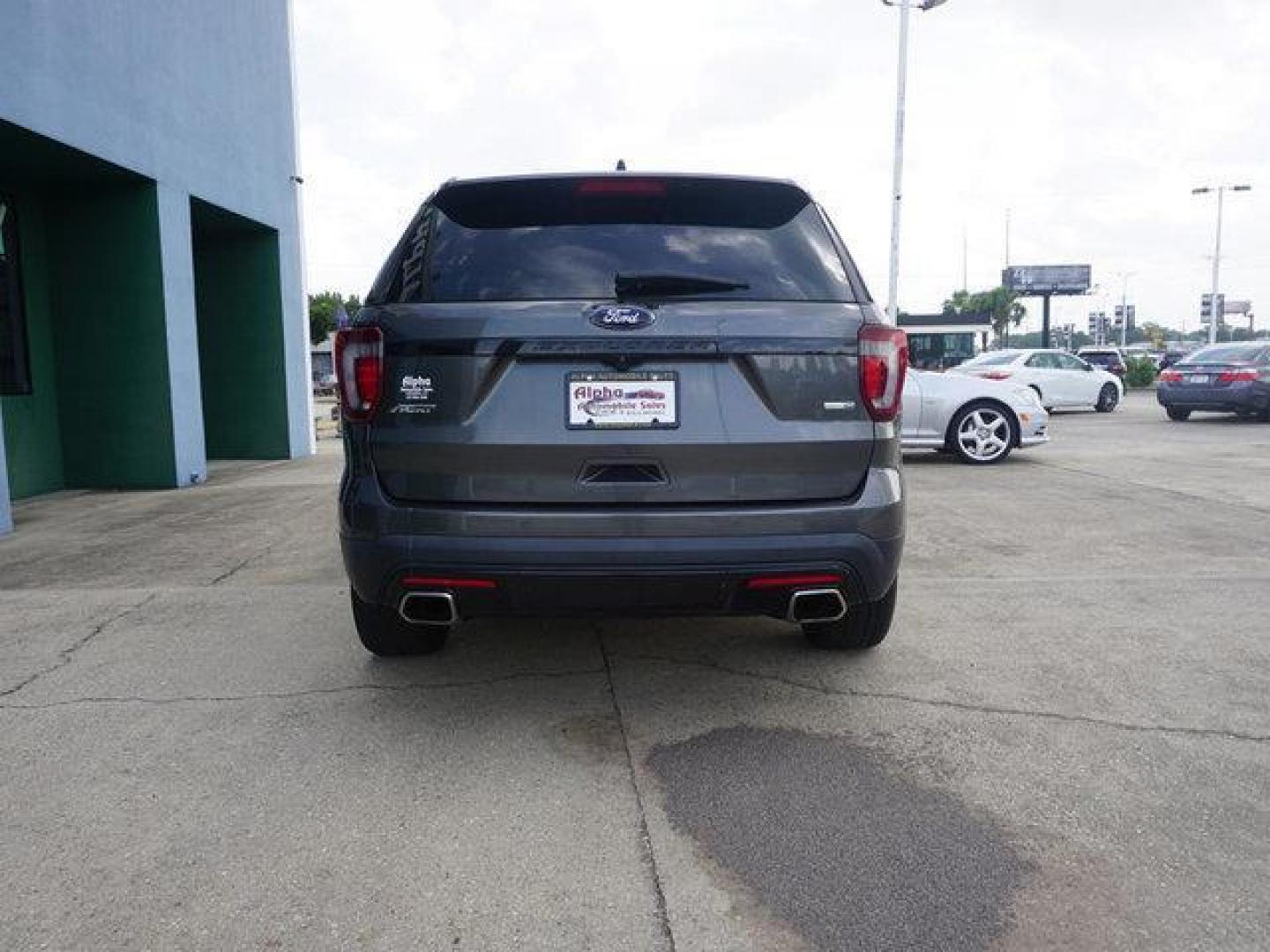 2016 Gray /Ebony Blck w/Red Accent S Ford Explorer 4WD 4dr Sport (1FM5K8GT2GG) with an 3.5L V6 EcoBoost engine, Automatic transmission, located at 6904 Johnston St., Lafayette, LA, 70503, (337) 988-1960, 30.143589, -92.100601 - Photo#10