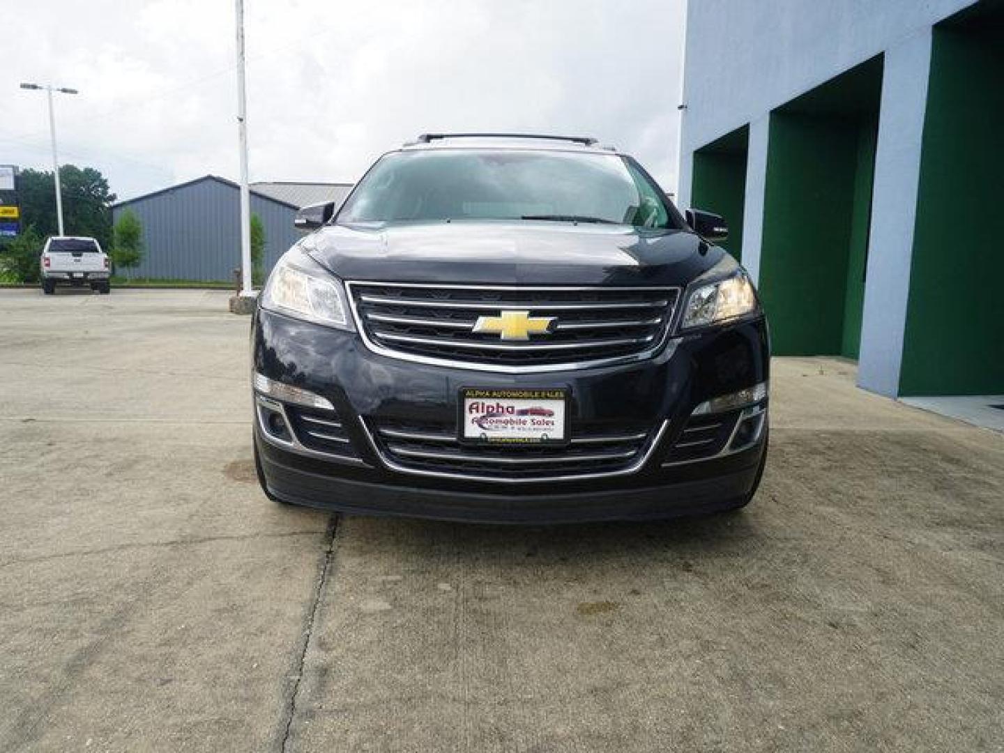 2015 Black Granite Metallic /Dark Titanium/Light Titanium Chevrolet Traverse FWD 4dr LTZ (1GNKRJKD1FJ) with an 3.6L V6 engine, Automatic transmission, located at 6904 Johnston St., Lafayette, LA, 70503, (337) 988-1960, 30.143589, -92.100601 - Photo#3