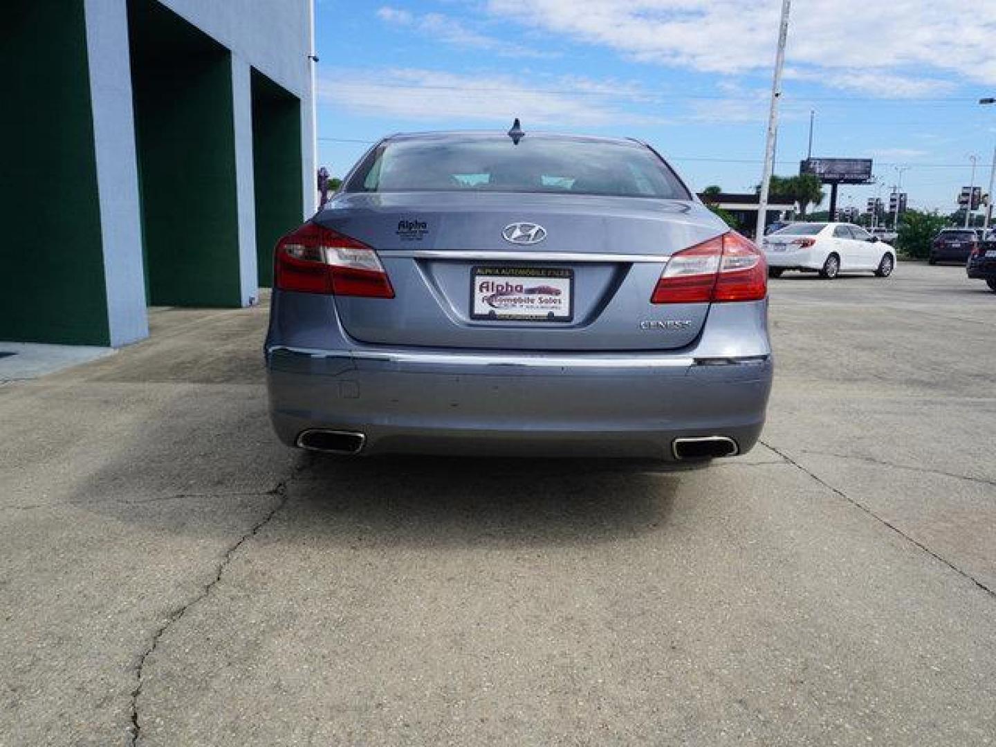 2014 Grey /Cashmere Hyundai Genesis 4dr Sdn V6 3.8L (KMHGC4DD6EU) with an 3.8L V6 engine, 8 Spd Automatic transmission, located at 6904 Johnston St., Lafayette, LA, 70503, (337) 988-1960, 30.143589, -92.100601 - Photo#10