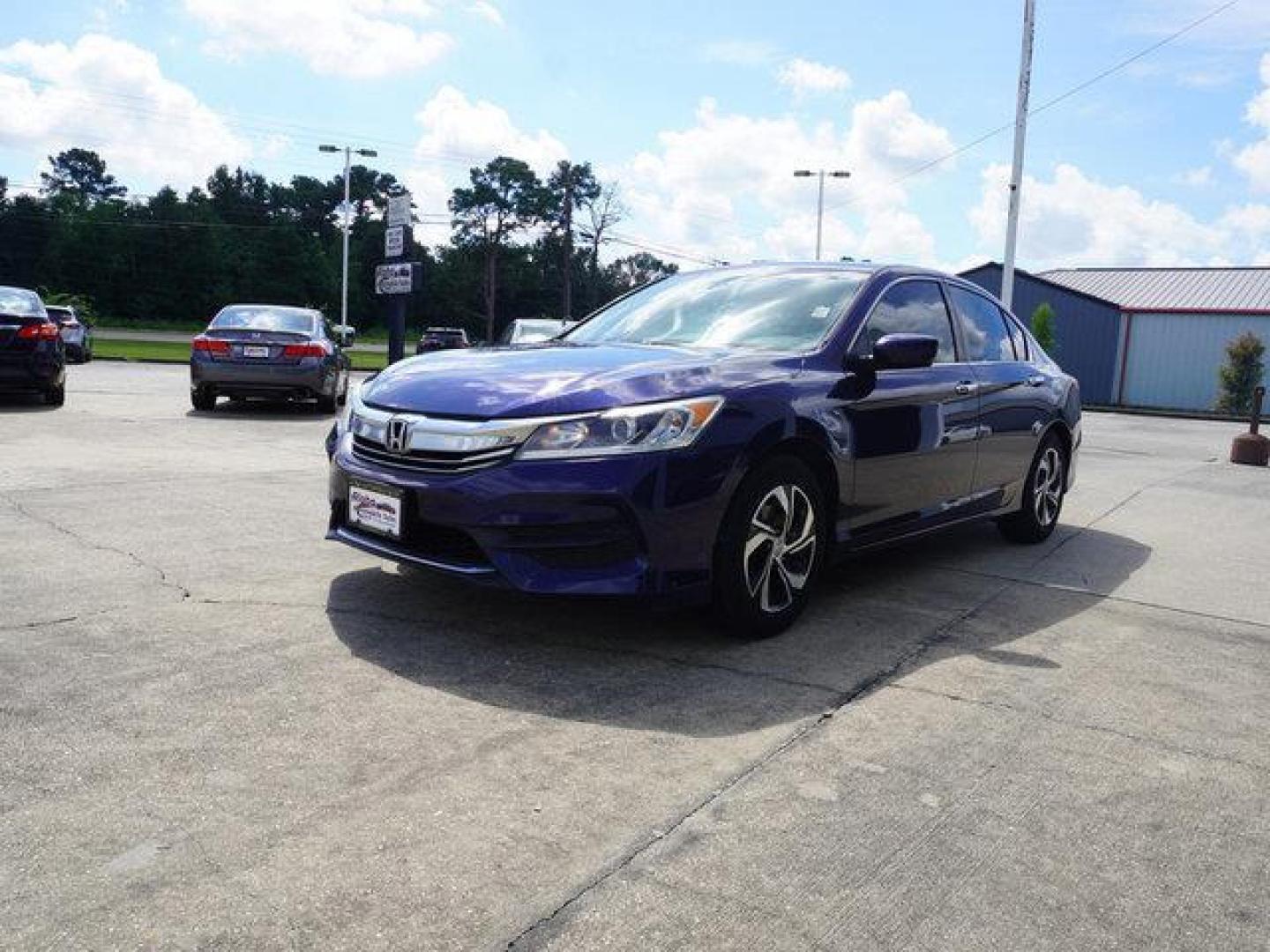 2017 Obsidian Blue Pearl /Black Honda Accord LX CVT (1HGCR2F31HA) with an 2.4L 4Cyl engine, Automatic CVT transmission, located at 6904 Johnston St., Lafayette, LA, 70503, (337) 988-1960, 30.143589, -92.100601 - Photo#5