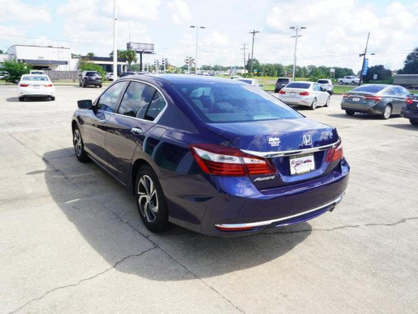 2017 Obsidian Blue Pearl /Black Honda Accord LX CVT (1HGCR2F31HA) with an 2.4L 4Cyl engine, Automatic CVT transmission, located at 6904 Johnston St., Lafayette, LA, 70503, (337) 988-1960, 30.143589, -92.100601 - Photo#7