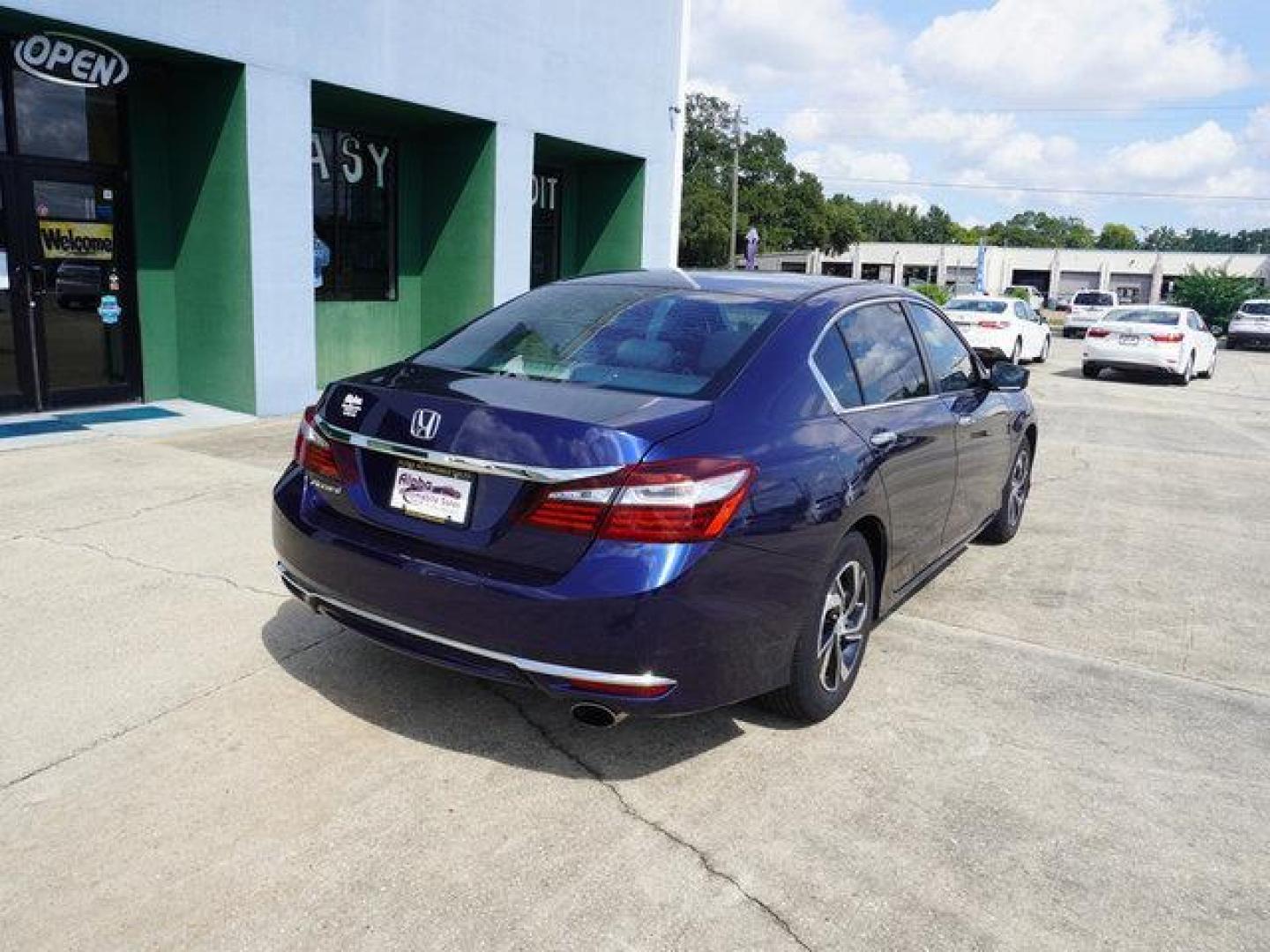 2017 Obsidian Blue Pearl /Black Honda Accord LX CVT (1HGCR2F31HA) with an 2.4L 4Cyl engine, Automatic CVT transmission, located at 6904 Johnston St., Lafayette, LA, 70503, (337) 988-1960, 30.143589, -92.100601 - Photo#11