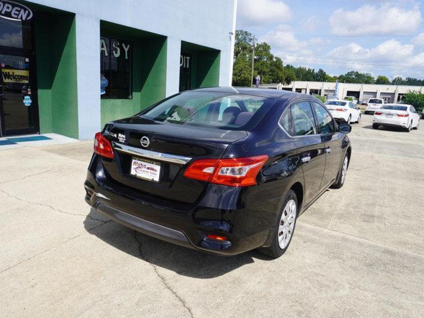 2016 Super Black /Charcoal Nissan Sentra 4dr Sdn I4 CVT S (3N1AB7AP6GY) with an 1.8L 4Cyl engine, Automatic CVT transmission, located at 6904 Johnston St., Lafayette, LA, 70503, (337) 988-1960, 30.143589, -92.100601 - Photo#12