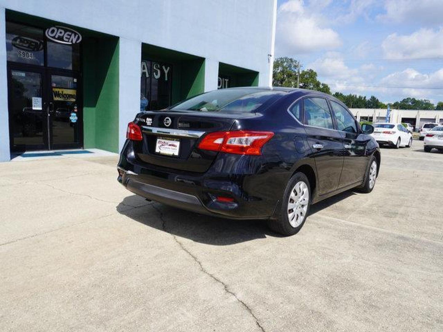 2016 Super Black /Charcoal Nissan Sentra 4dr Sdn I4 CVT S (3N1AB7AP6GY) with an 1.8L 4Cyl engine, Automatic CVT transmission, located at 6904 Johnston St., Lafayette, LA, 70503, (337) 988-1960, 30.143589, -92.100601 - Photo#13